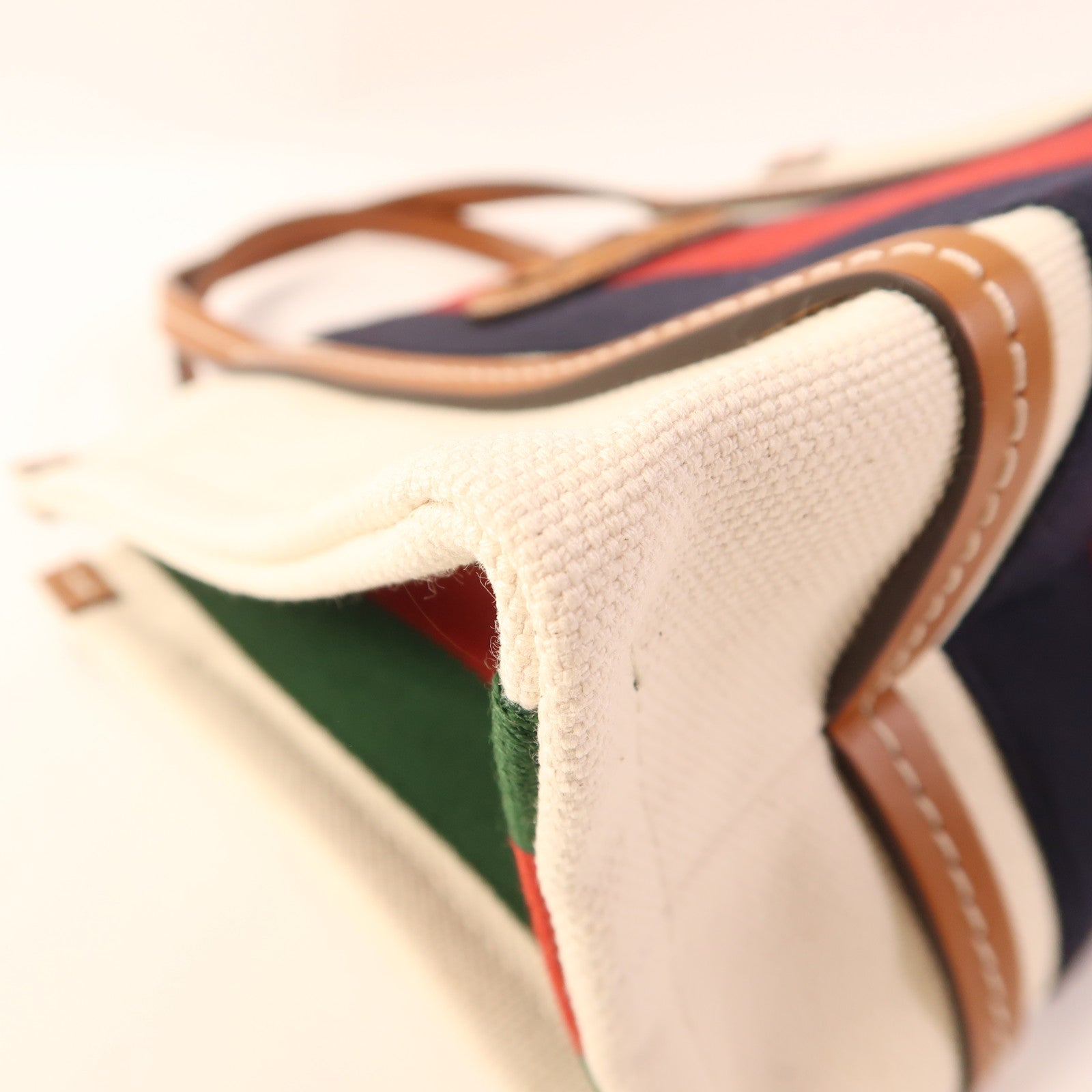 GUCCI 帆布Interlocking Tote金扣手挽肩背兩用袋