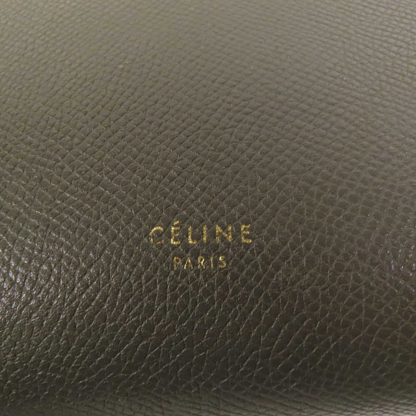 CELINE 牛皮皮革Micro Belt Bag金扣手挽肩背兩用袋