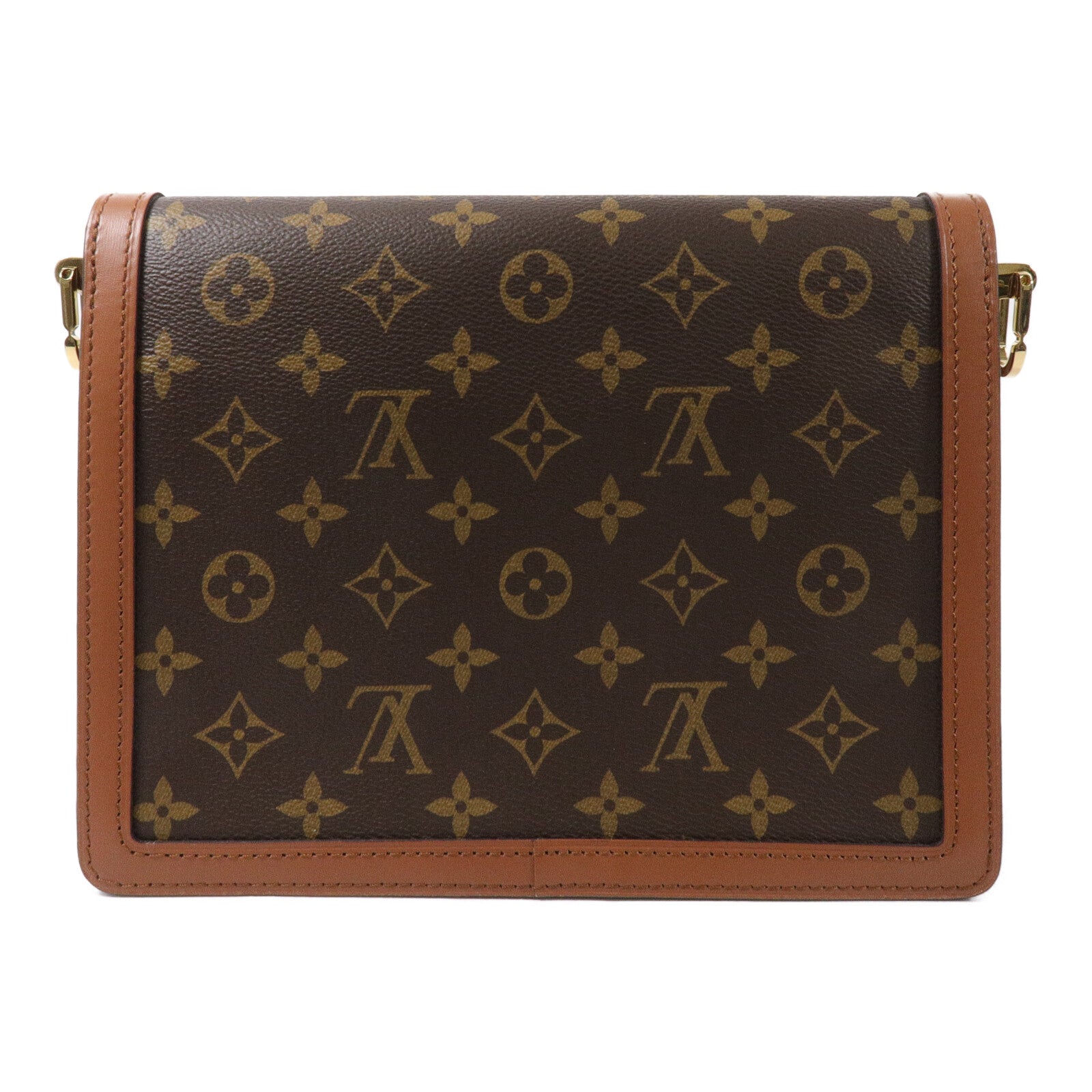 LOUIS VUITTON Monogram Reverse Dauphine MM肩背袋