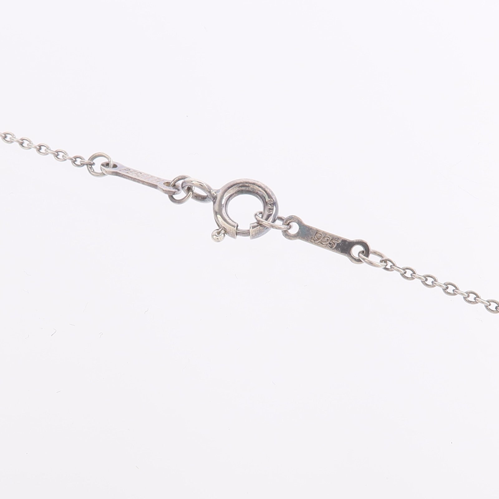 TIFFANY＆CO 925純銀Heart Pendant Necklace項鍊