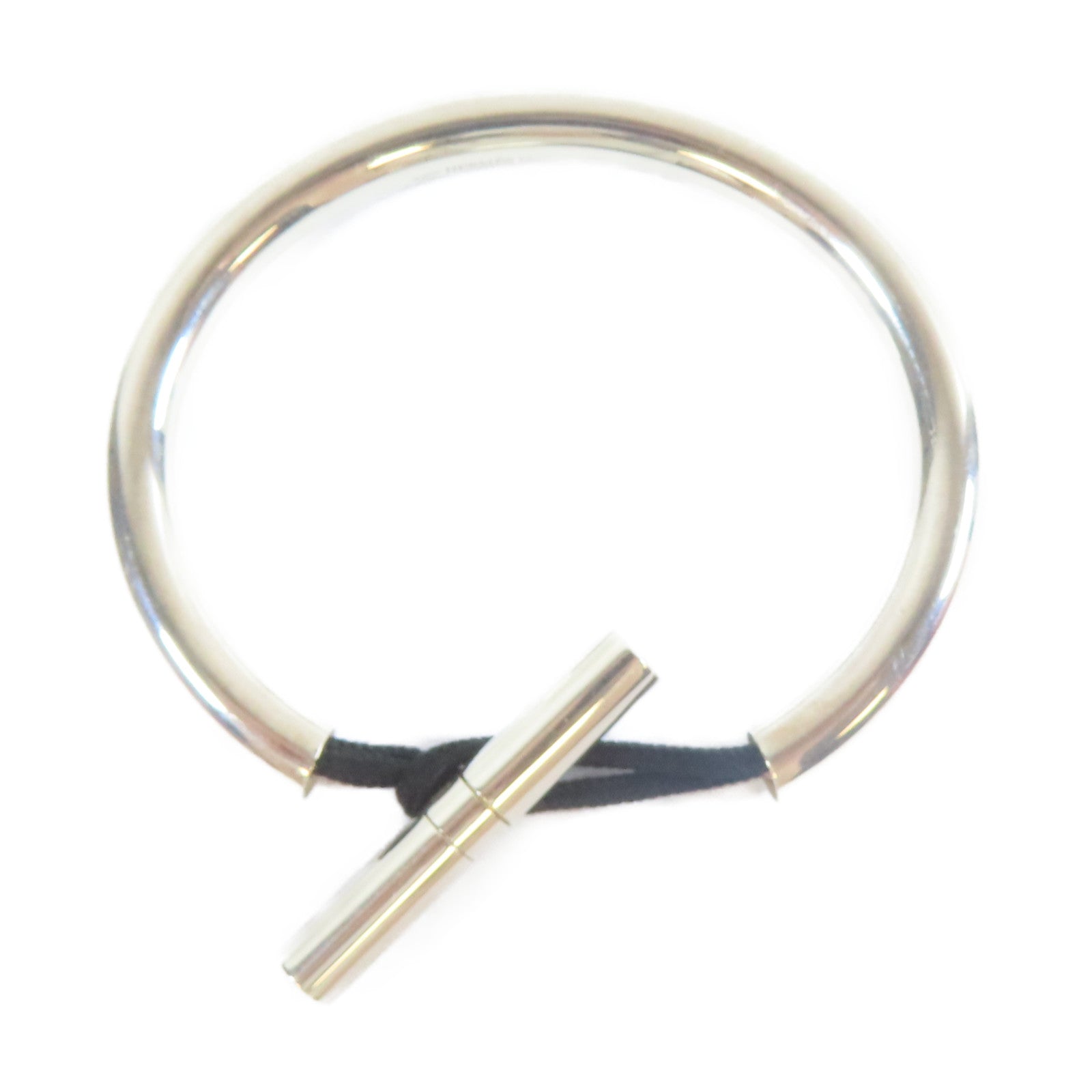 HERMES 【激減優惠】925純銀Cord Bracelet手鐲#16.25cm