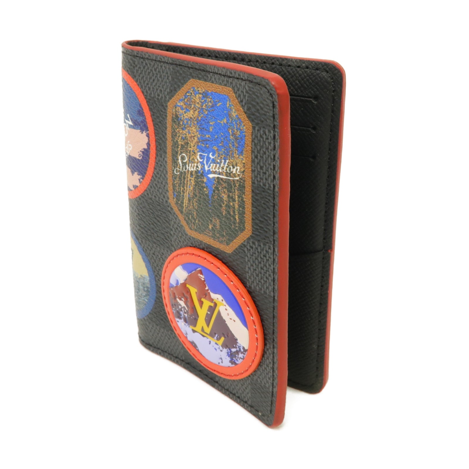 LOUIS VUITTON 【激減優惠】Damier Graphite Card Case卡片套黑色