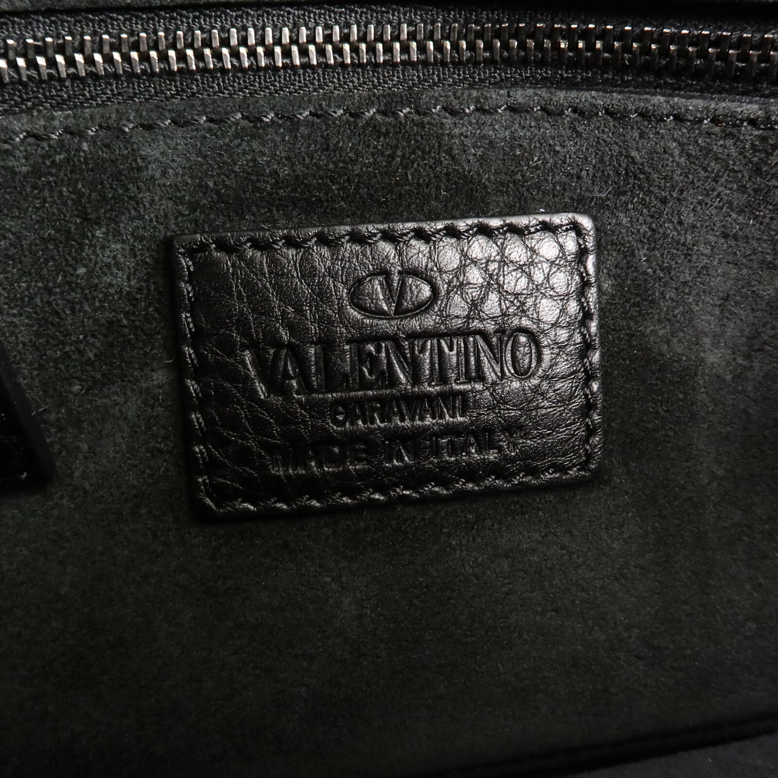 Valentino 牛皮皮革Rockstud Clutch手拿包