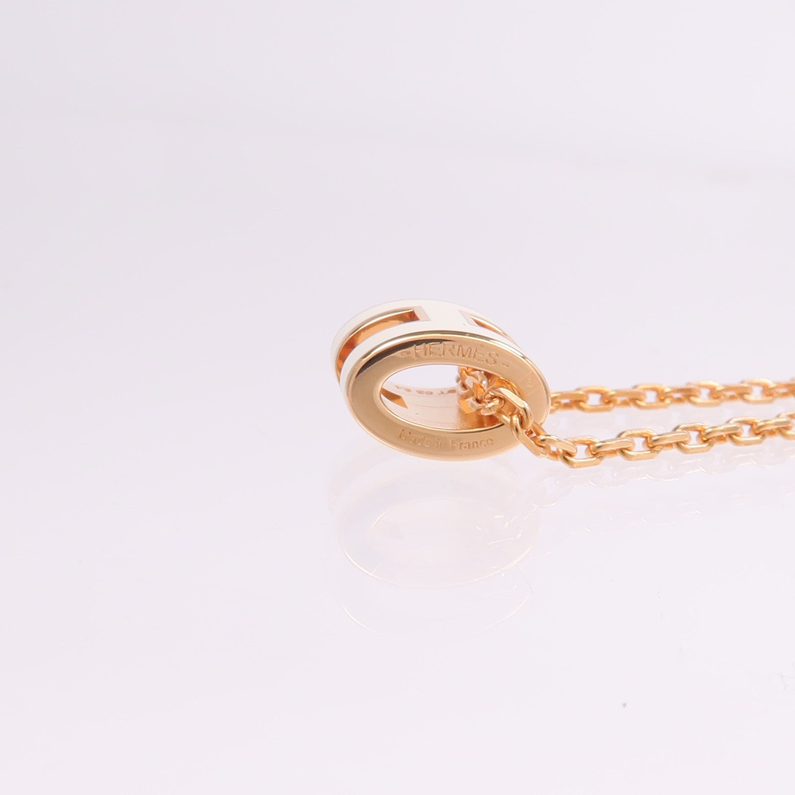 HERMES 金屬Mini Pop H Necklace項鍊Nata