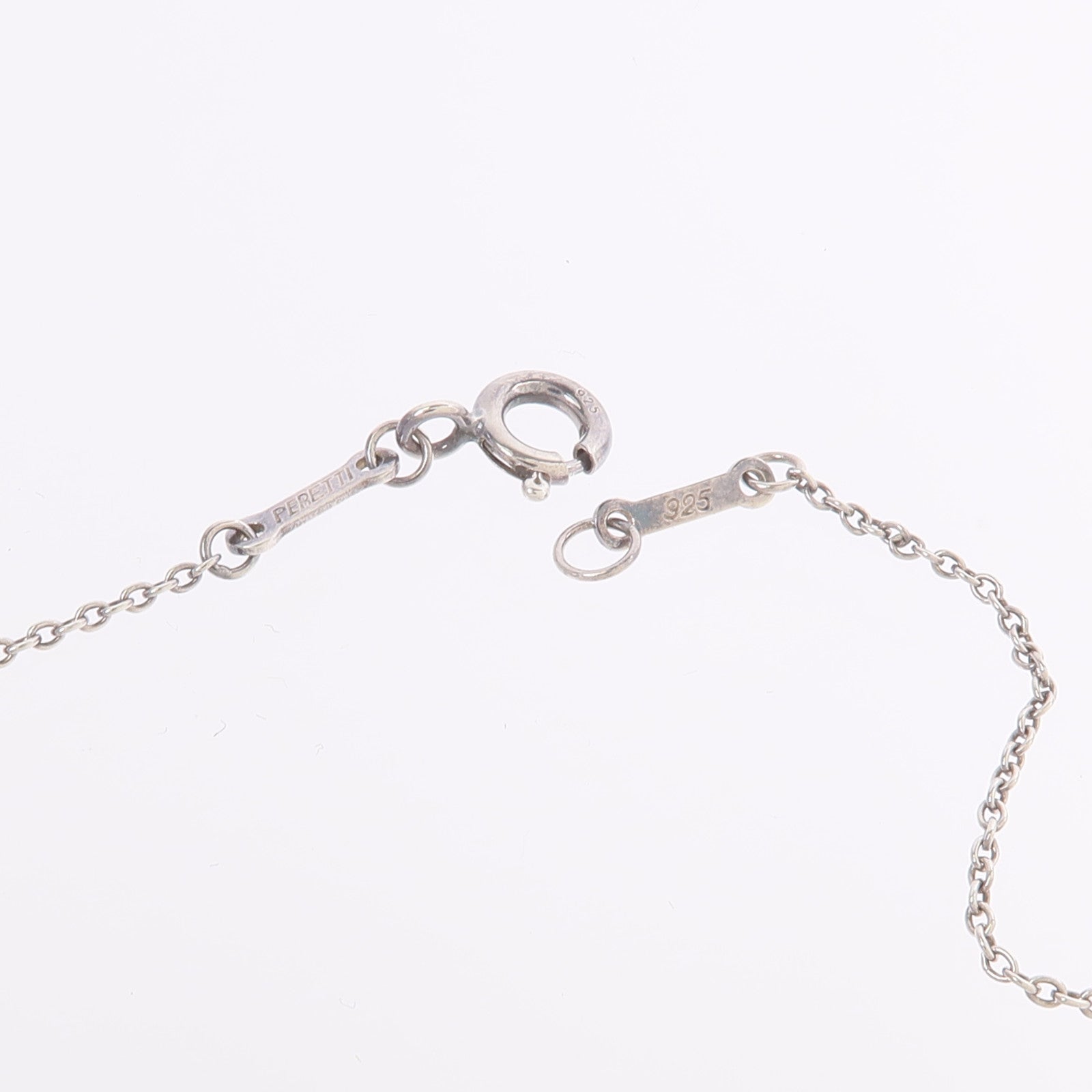 TIFFANY＆CO 925純銀Heart Pendant Necklace項鍊