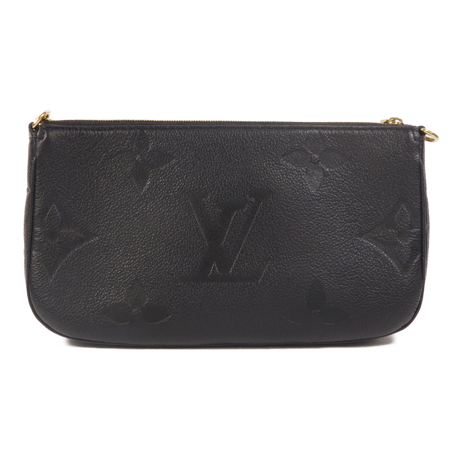 LOUIS VUITTON Monogram Empreinte Multi Pochette Accessoires手挽肩背兩用袋