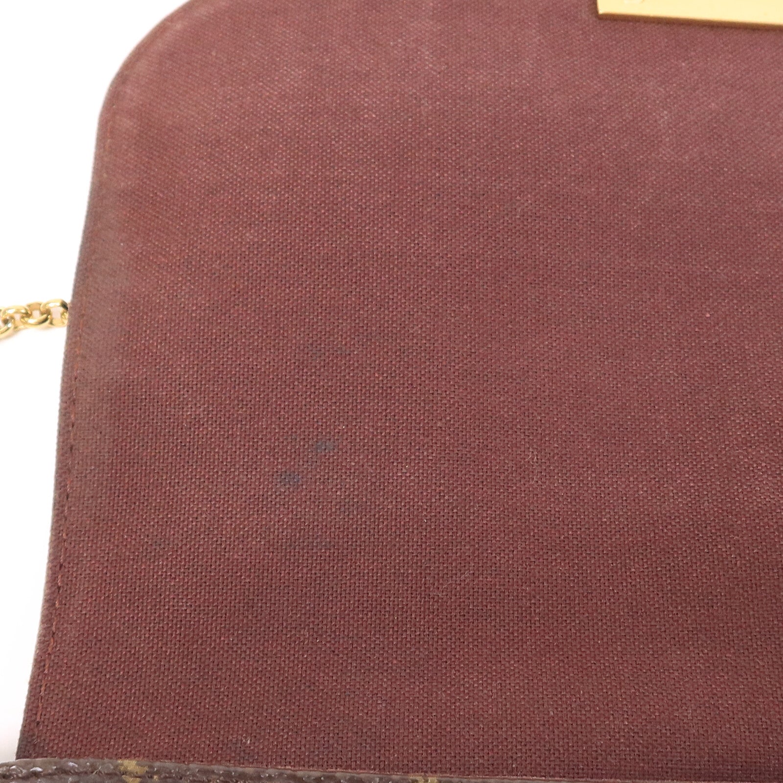 LOUIS VUITTON Monogram Favorite MM金扣手挽肩背兩用袋