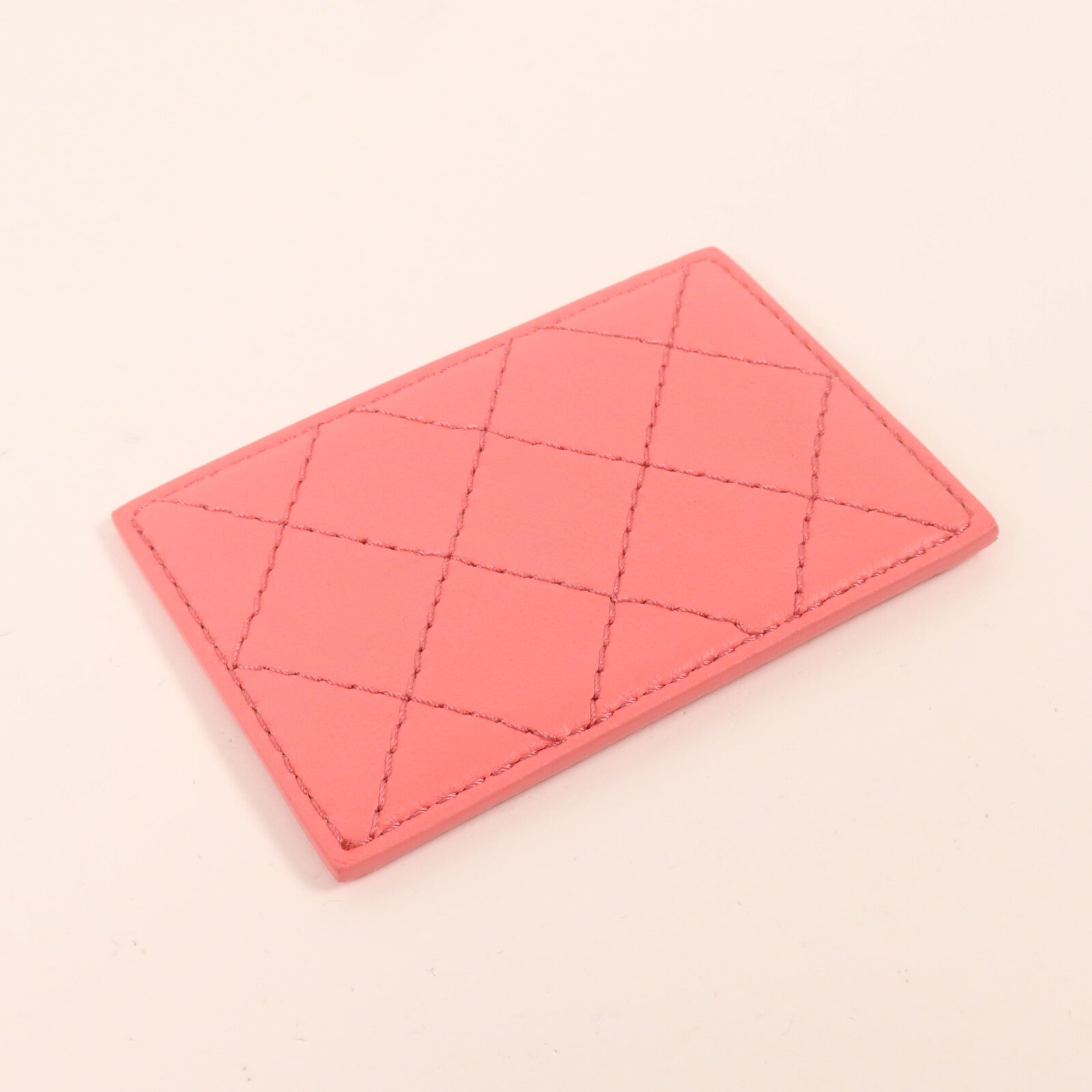 CHANEL 羊皮皮革Vanity Case鏈帶手挽肩背兩用袋