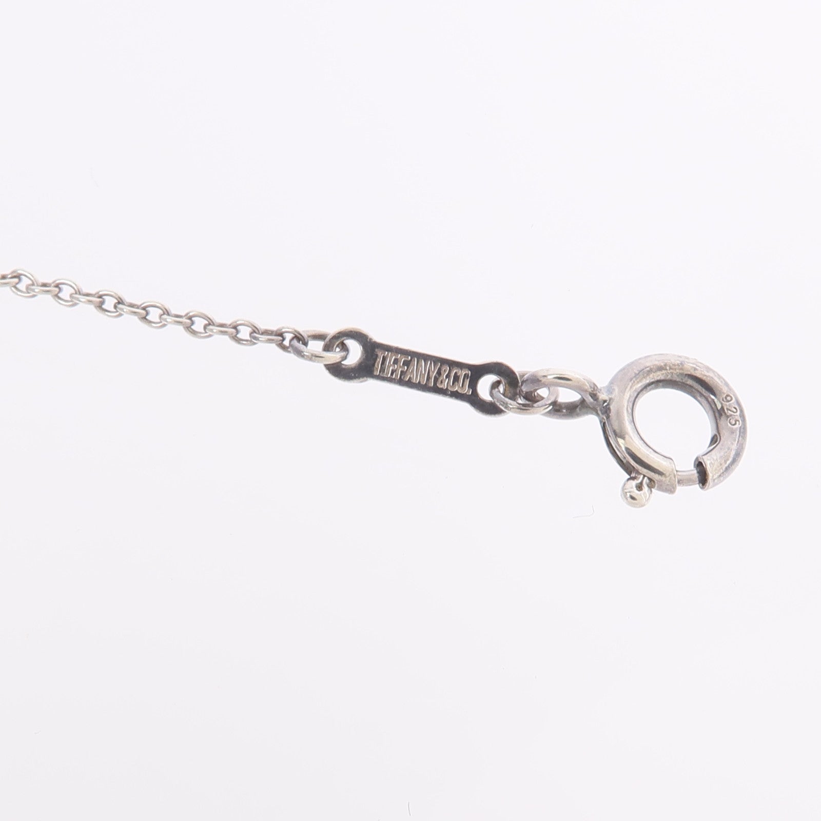 TIFFANY＆CO 925純銀Heart Pendant Necklace項鍊