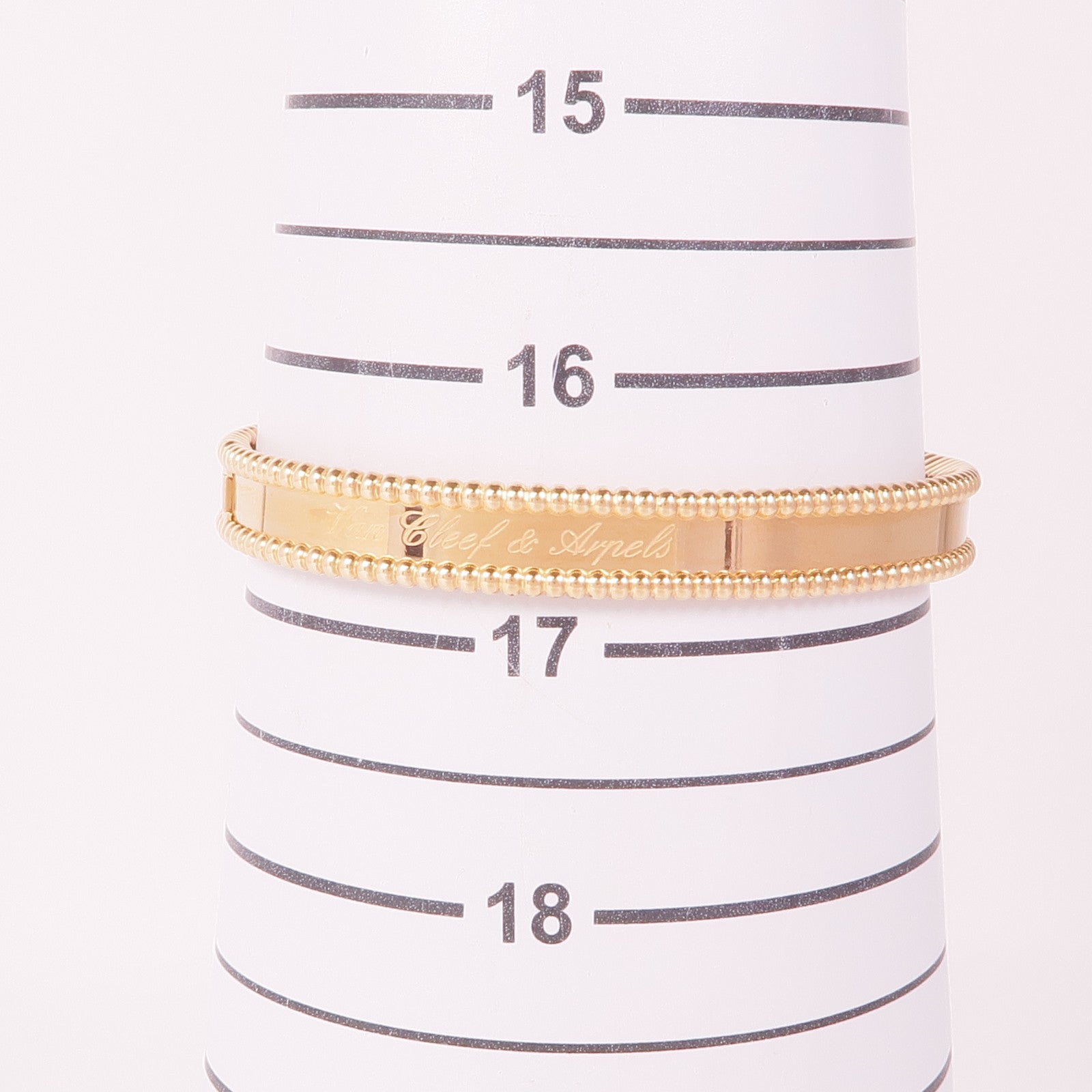 Van Cleef & Arpels 18K玫瑰金Perlee Signature手鐲
