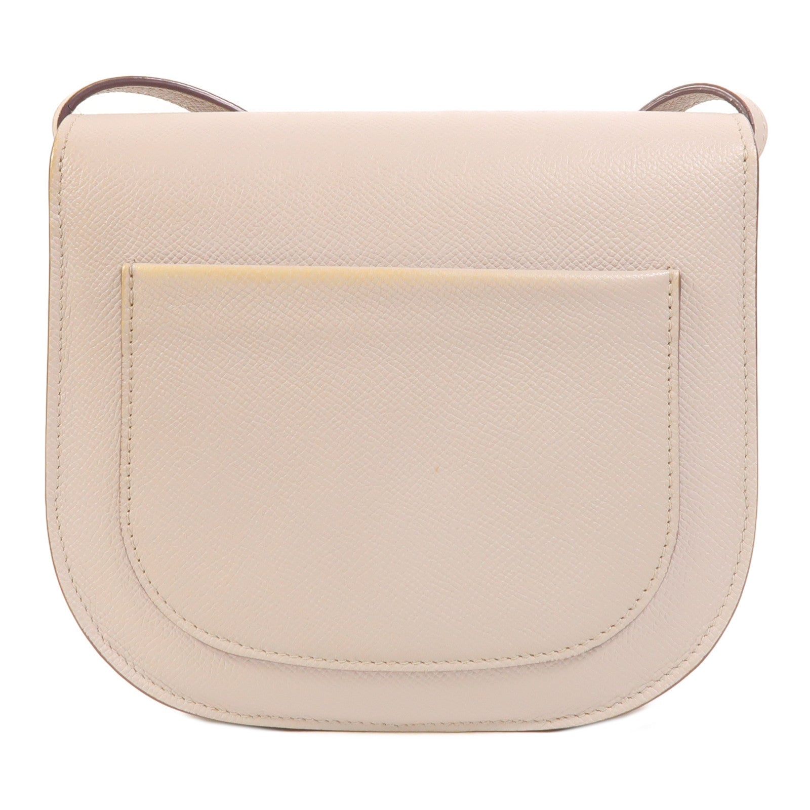 CELINE 牛皮皮革Trotteur銀扣肩背袋