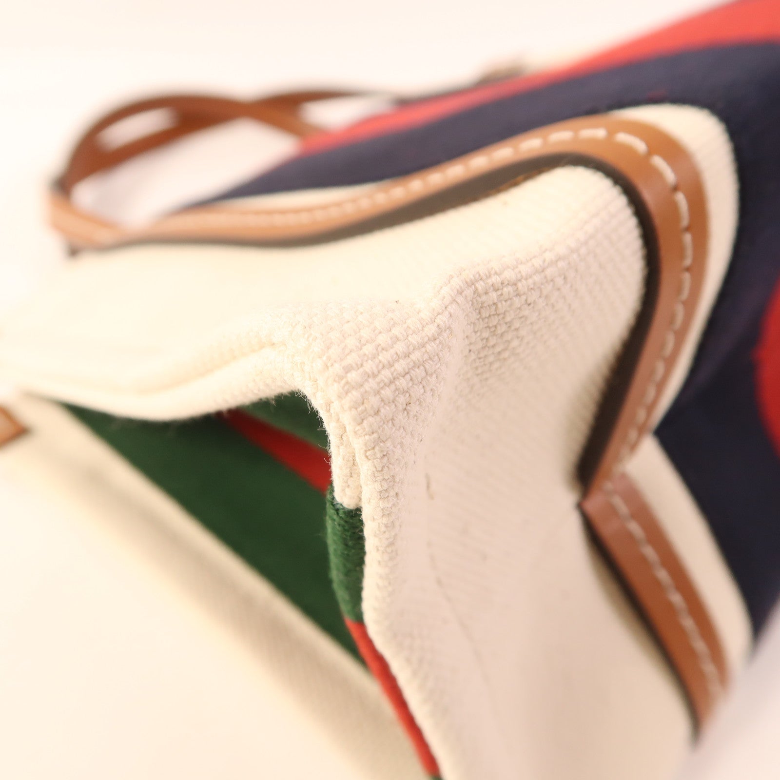 GUCCI 帆布Interlocking Tote金扣手挽肩背兩用袋