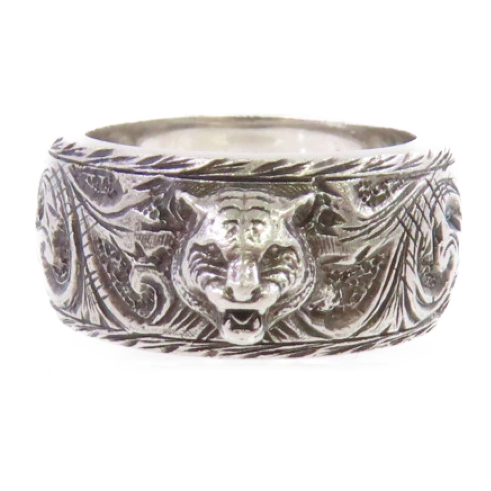 GUCCI 925純銀Arabesque Ring戒指Gucci#12/US#5.75