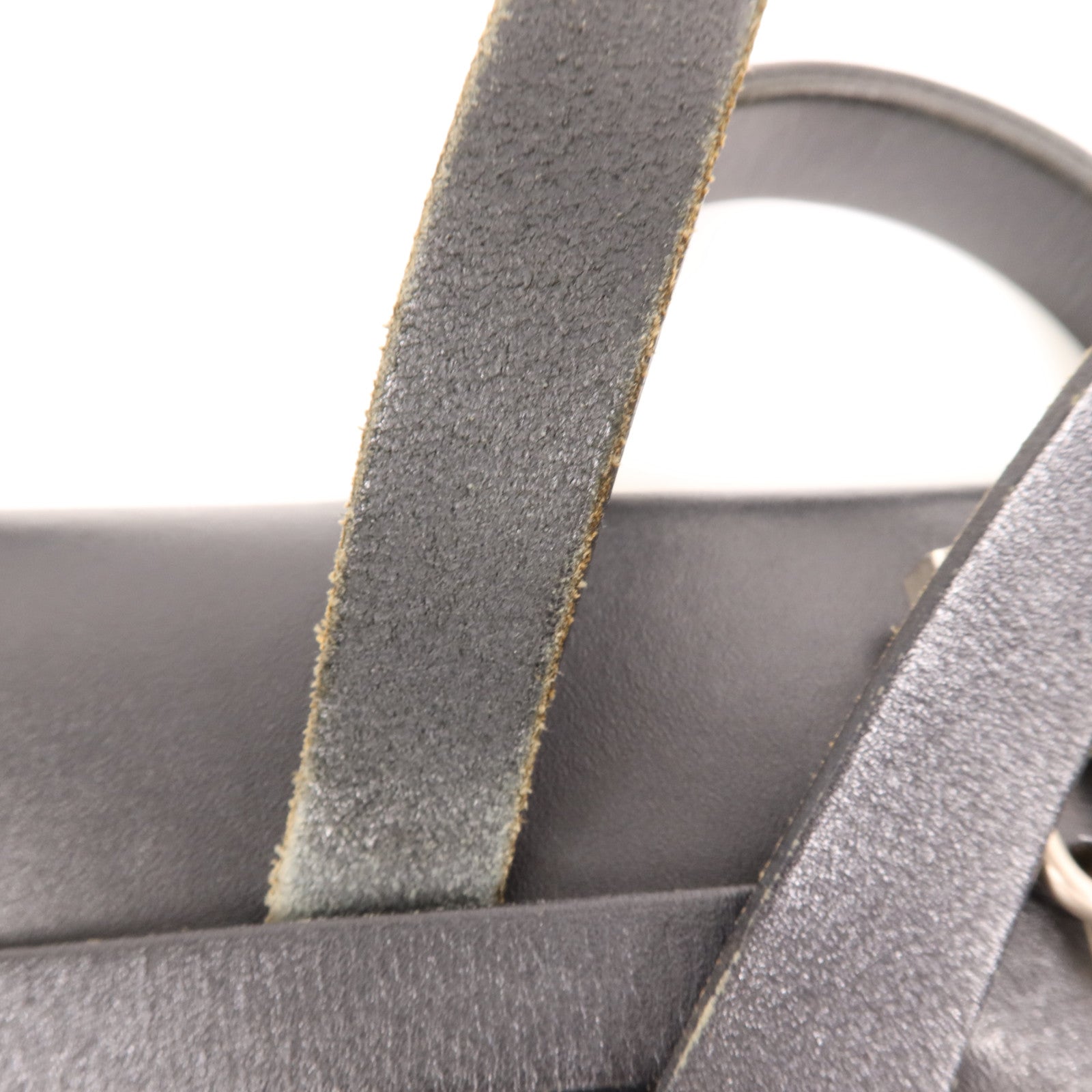 HERMES 帆布Herbag Backpack銀扣背包