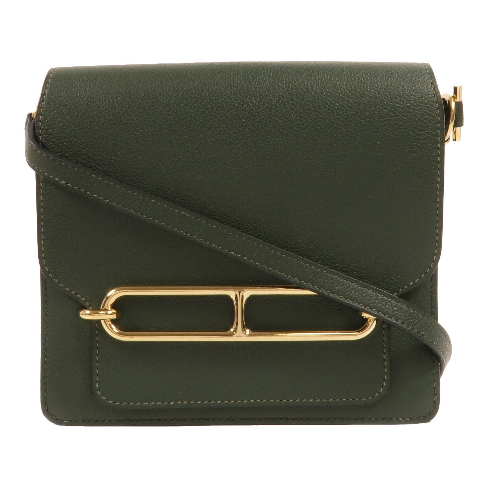 HERMES Evercolor皮革Roulis Mini肩背袋