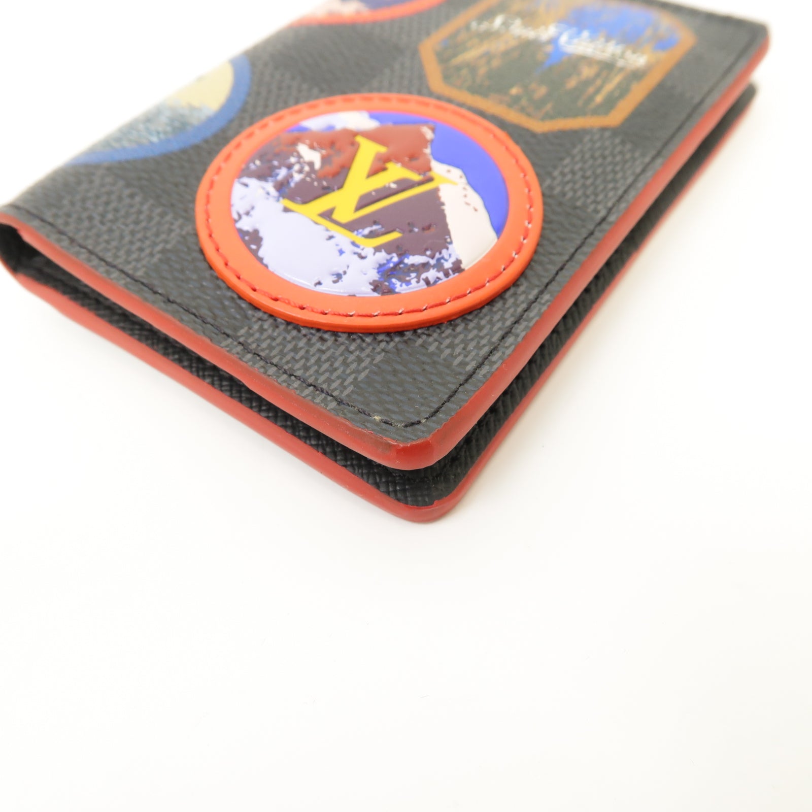 LOUIS VUITTON 【激減優惠】Damier Graphite Card Case卡片套黑色