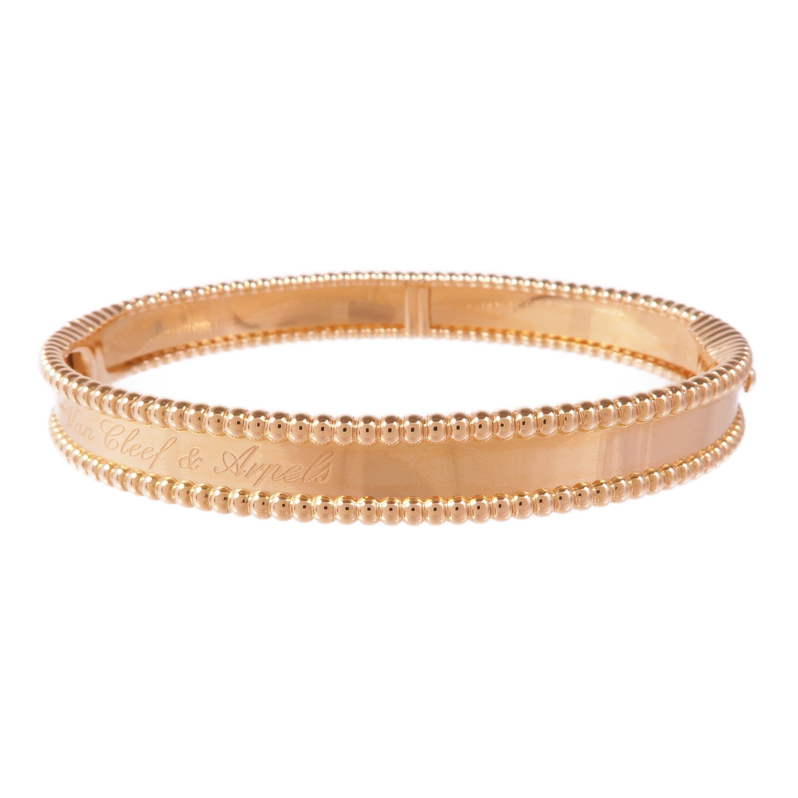 Van Cleef & Arpels 18K玫瑰金Perlee Signature手鐲