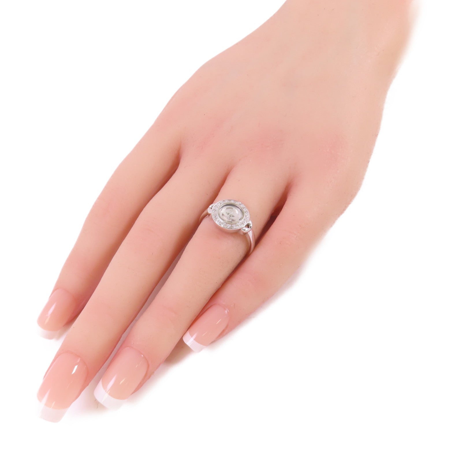 JEWELRY 18K白金/鑽石Verde Diamond Ring戒指US#6