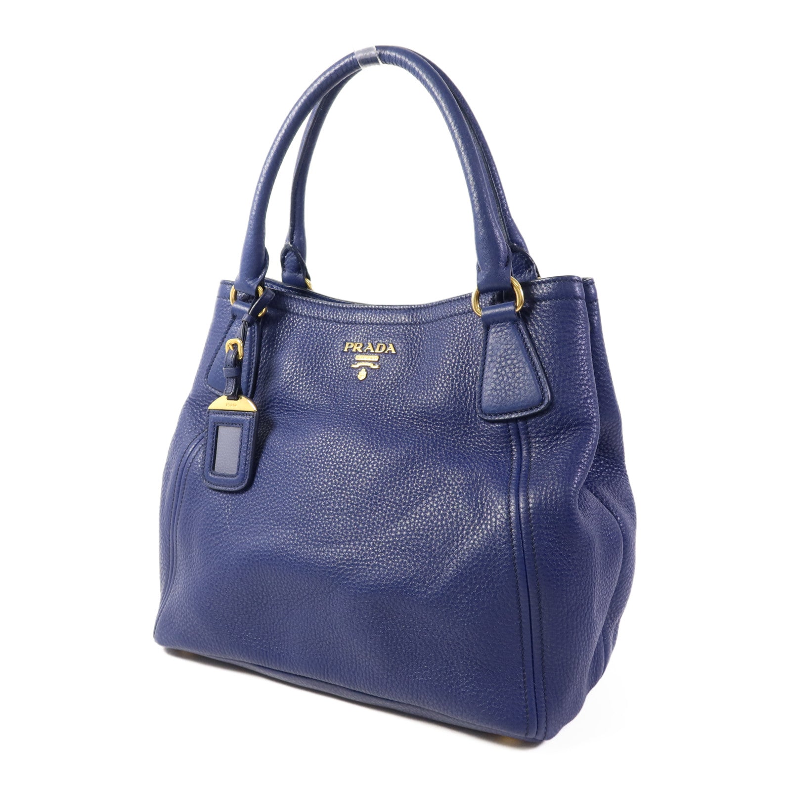 PRADA 牛皮皮革2 Way Shoulder Bag金扣手挽肩背兩用袋