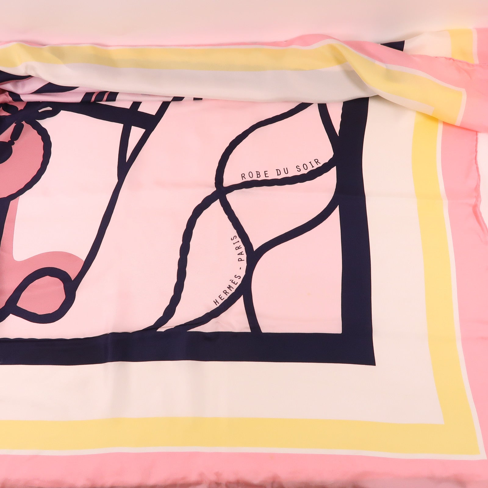 HERMES 絲質Scarf 140X140絲巾