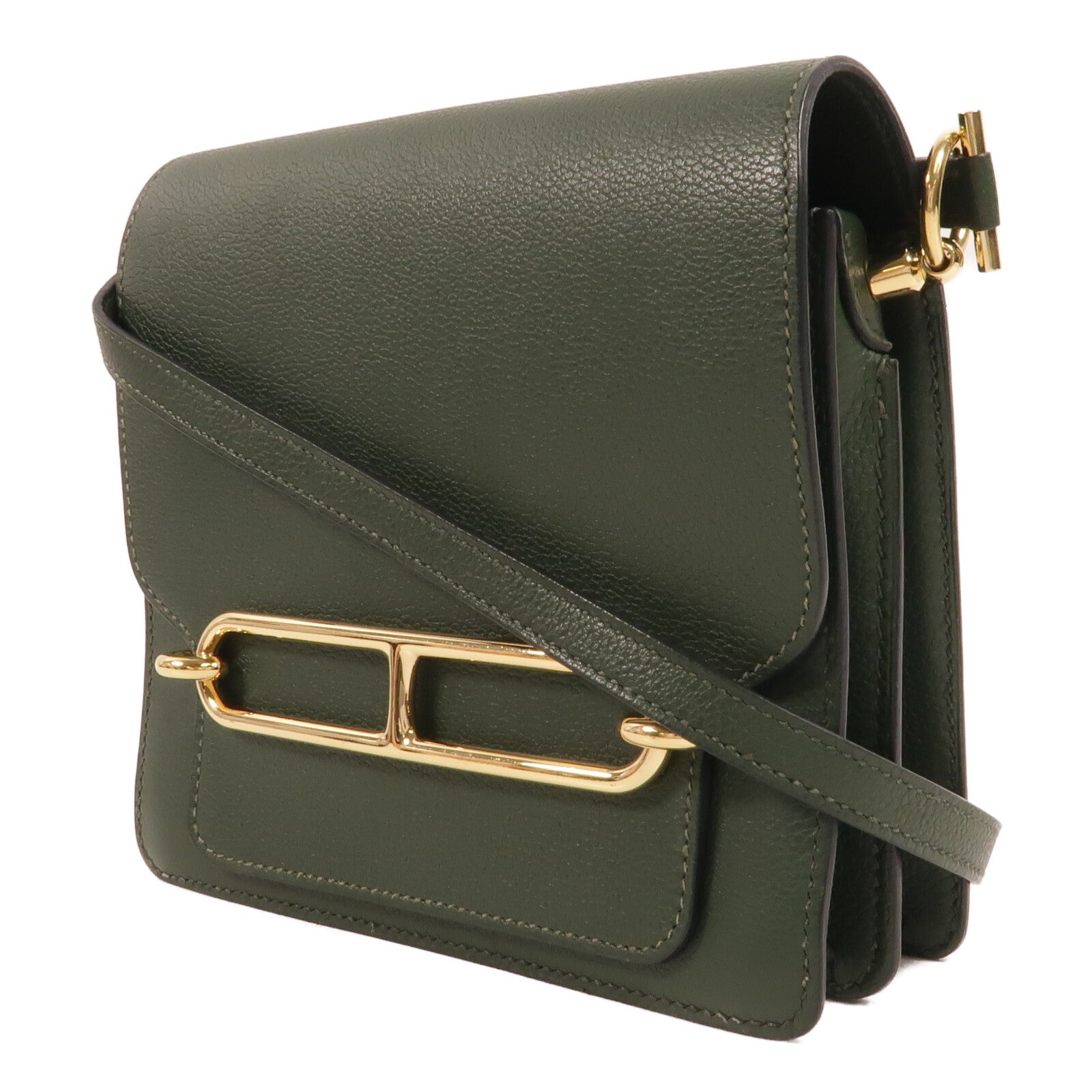 HERMES Evercolor皮革Roulis Mini肩背袋