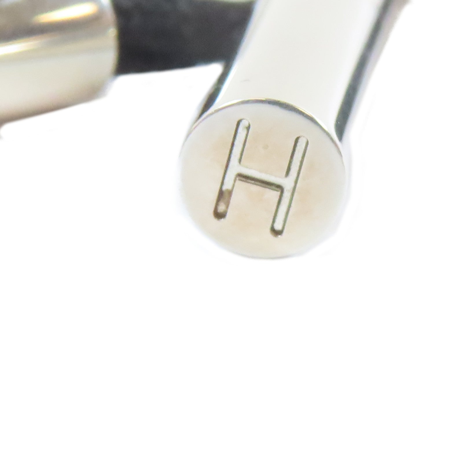 HERMES 【激減優惠】925純銀Cord Bracelet手鐲#16.25cm