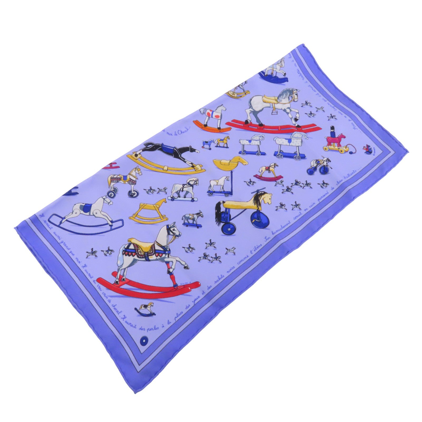 HERMES 絲質42x42 Scarf絲巾