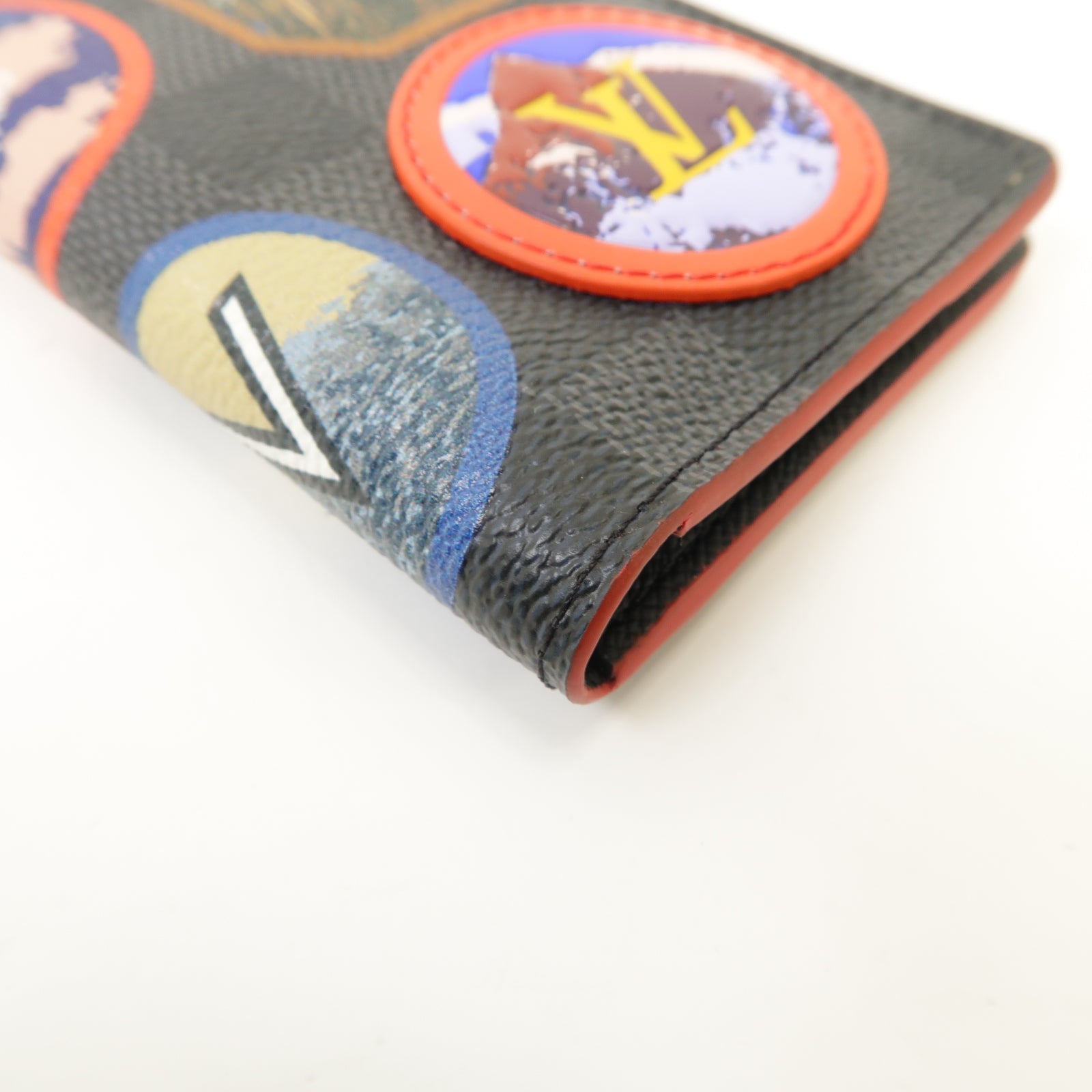 LOUIS VUITTON 【激減優惠】Damier Graphite Card Case卡片套黑色