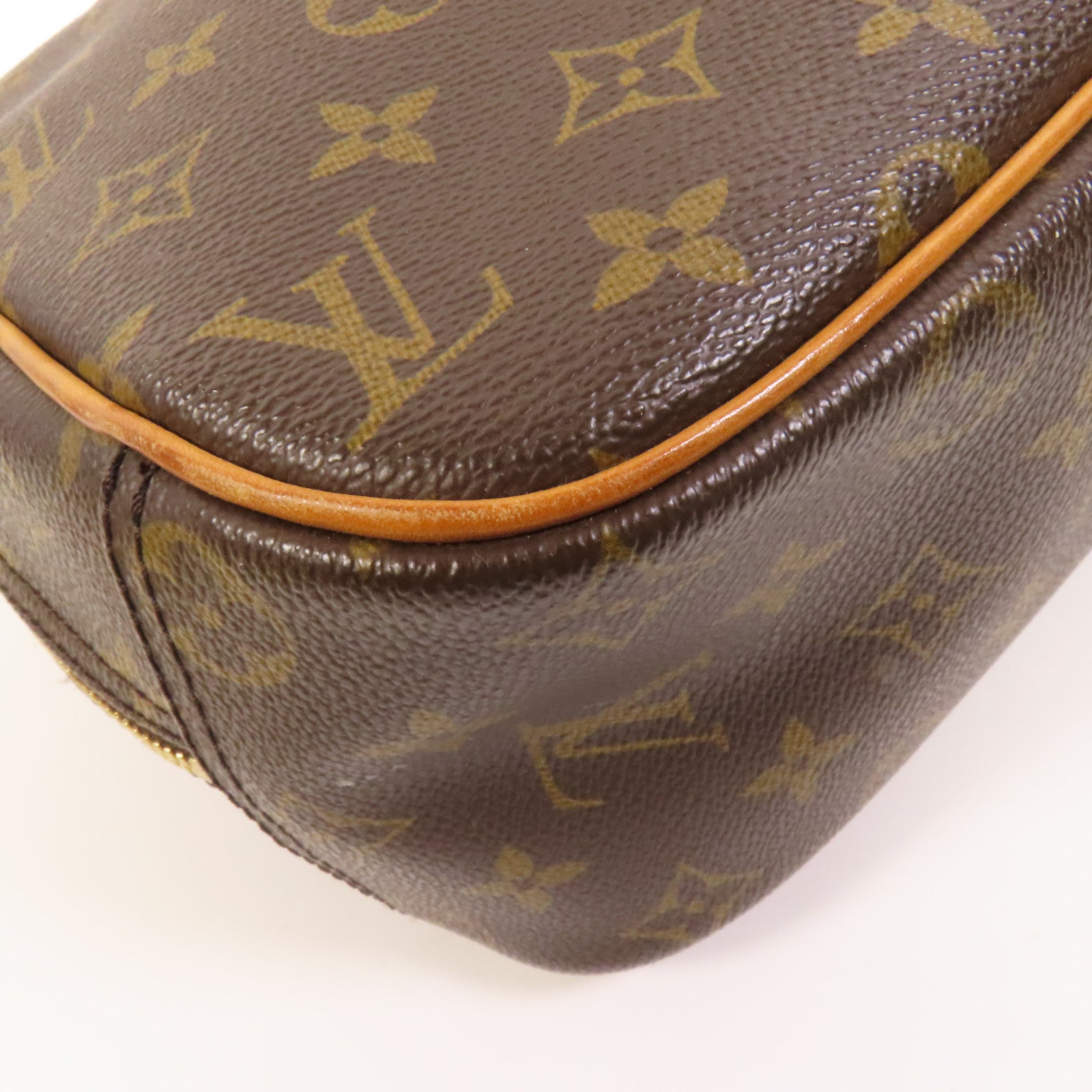 LOUIS VUITTON Monogram Trouville金扣手挽袋
