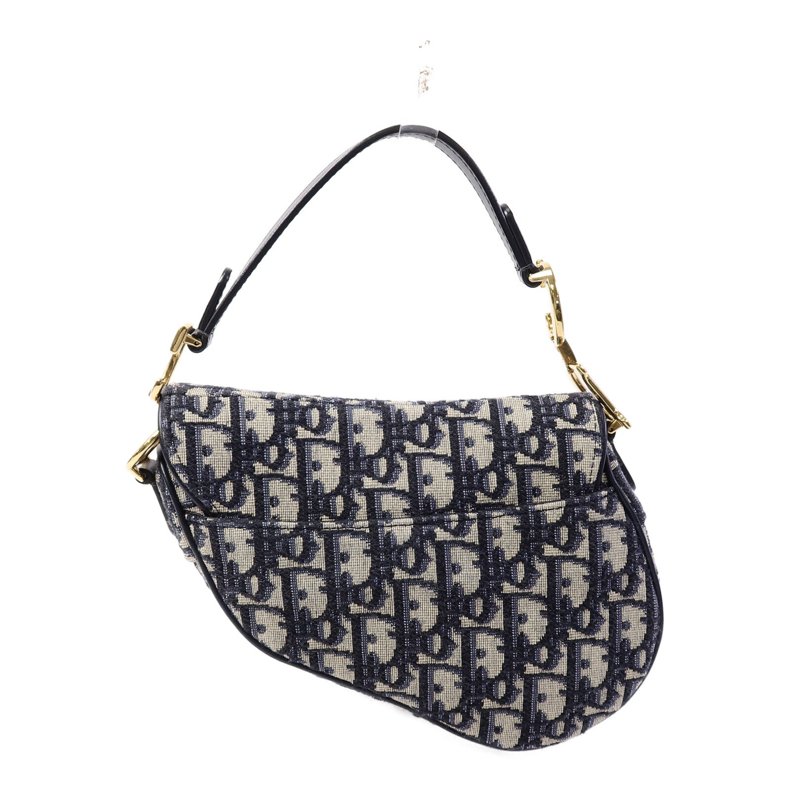Dior 帆布Saddle Mini手挽袋
