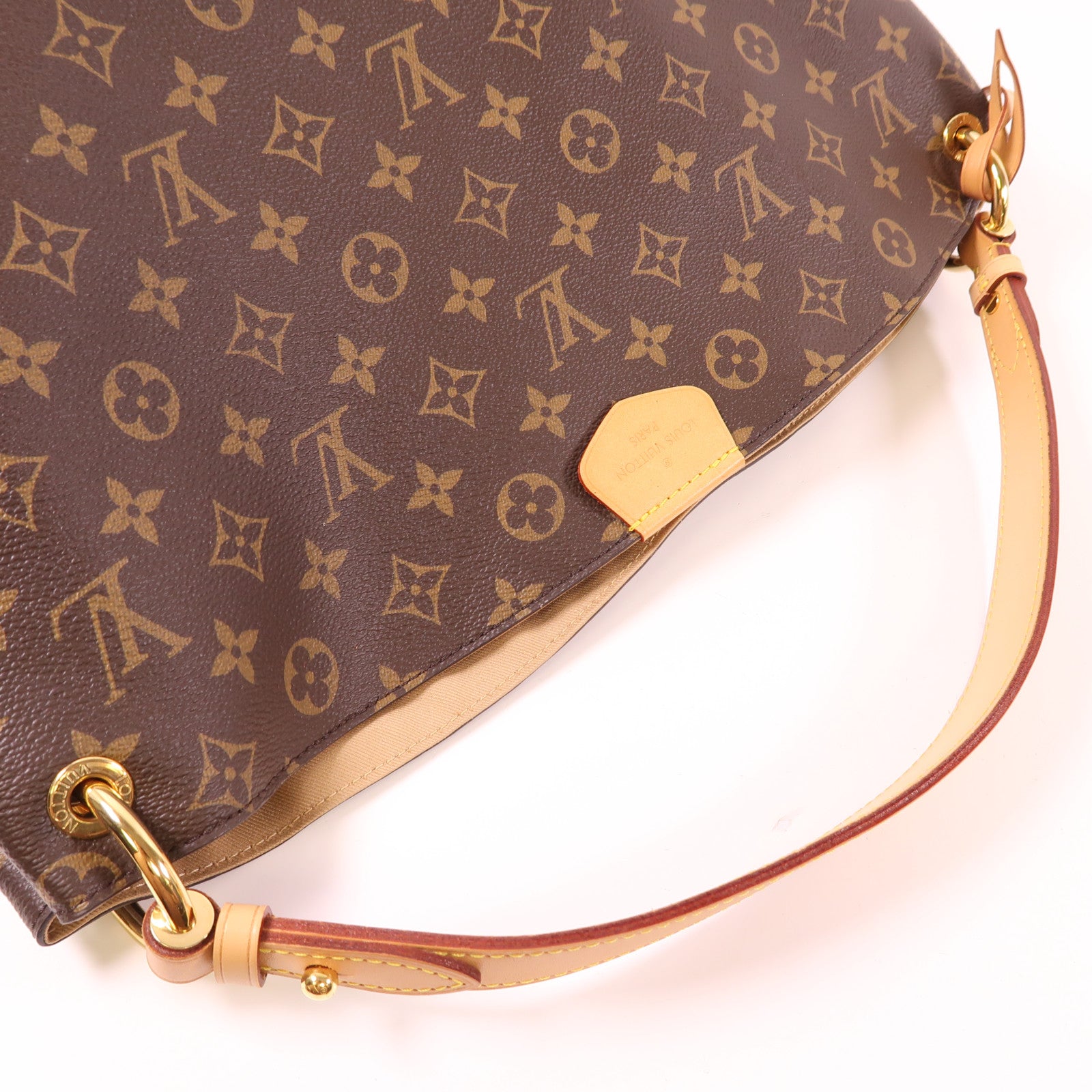 LOUIS VUITTON Monogram Graceful MM金扣肩背袋