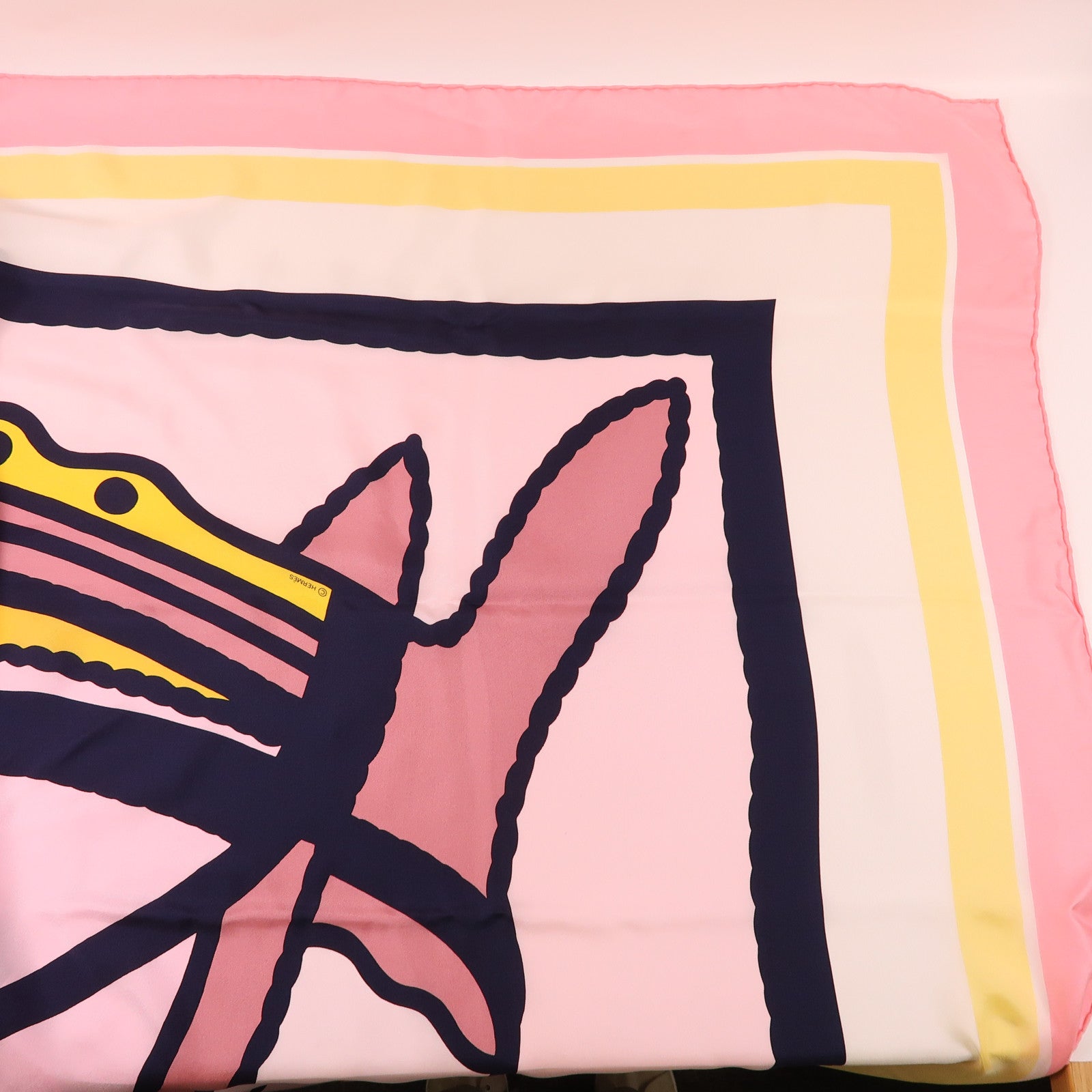 HERMES 絲質Scarf 140X140絲巾