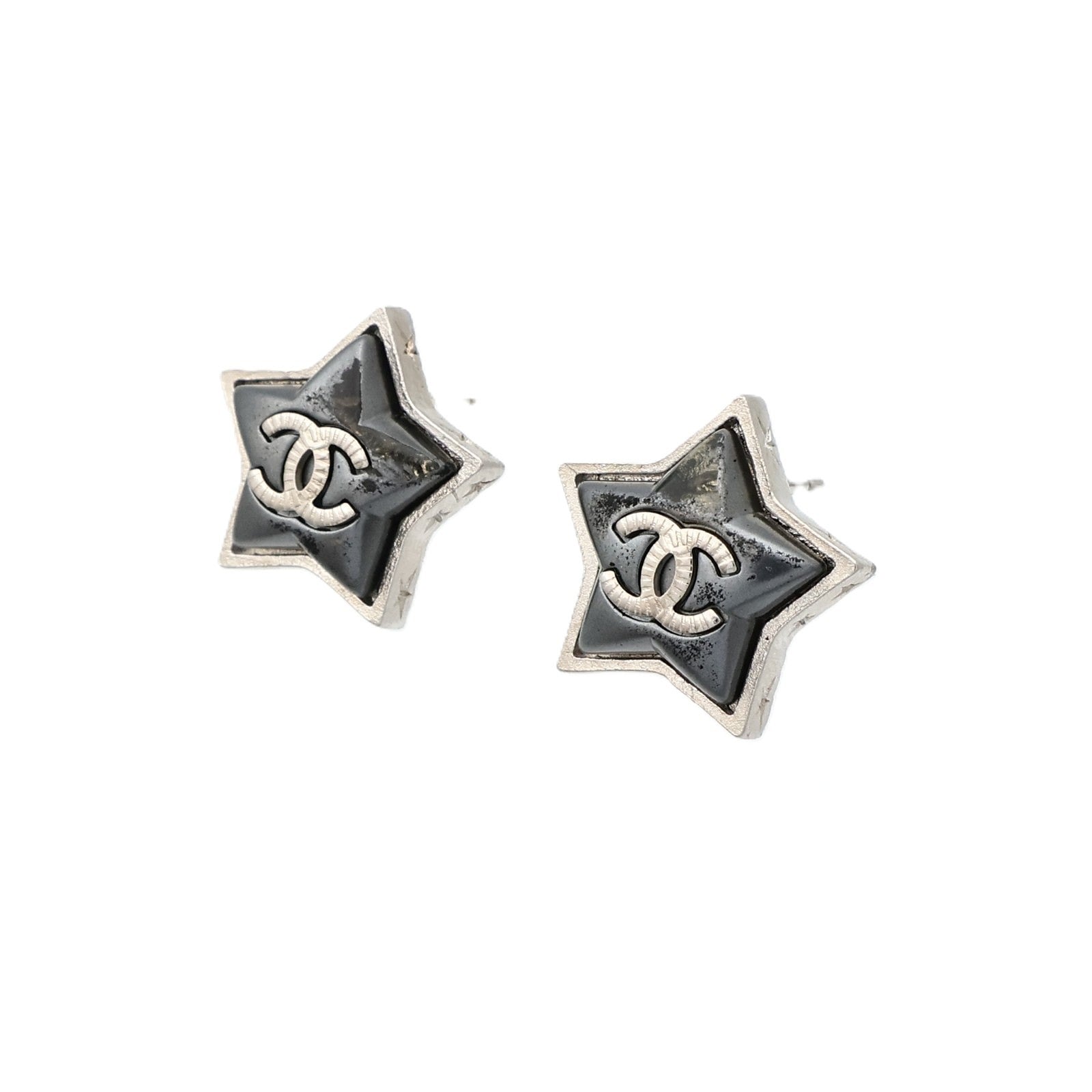 CHANEL 金屬Star Earrings耳環