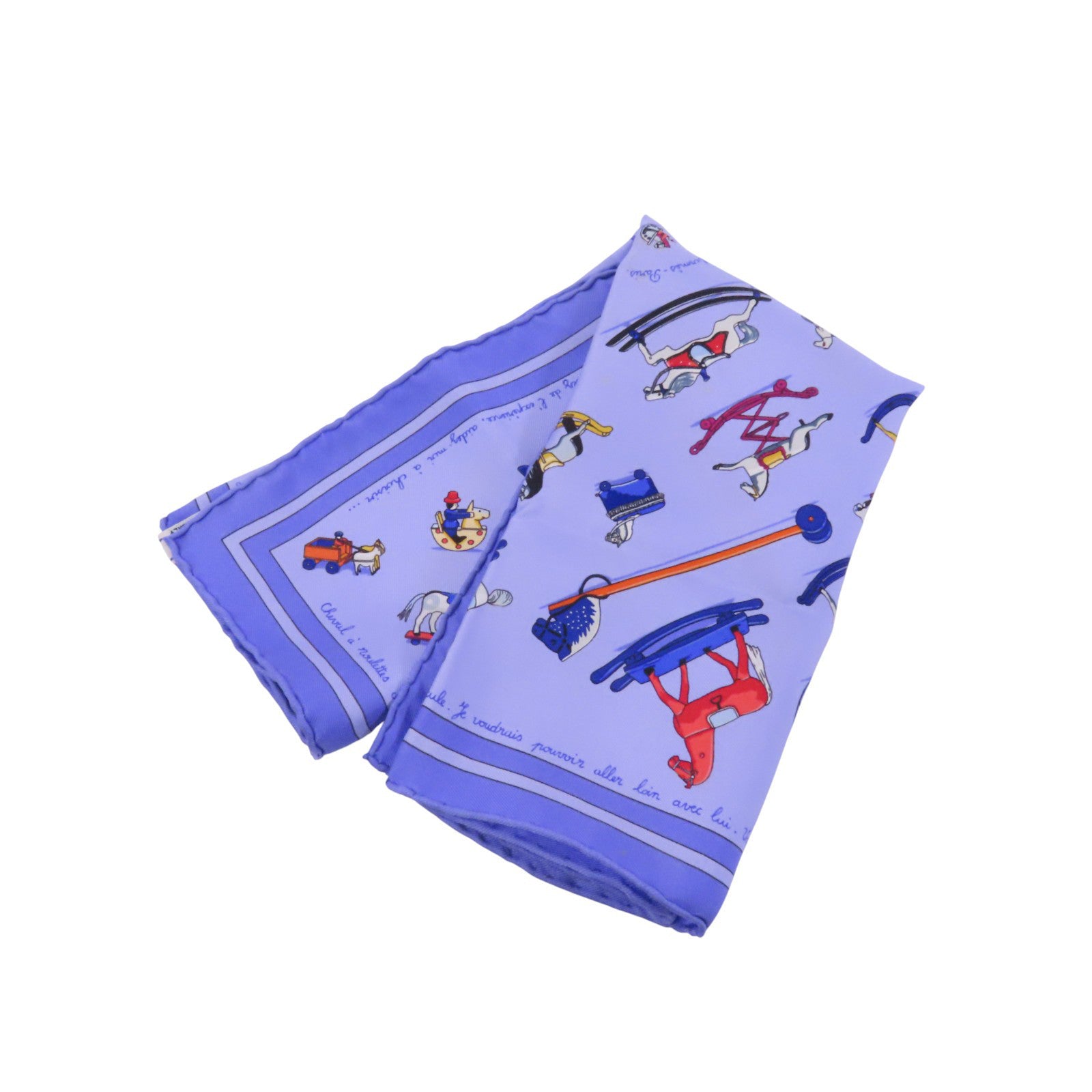 HERMES 絲質42x42 Scarf絲巾