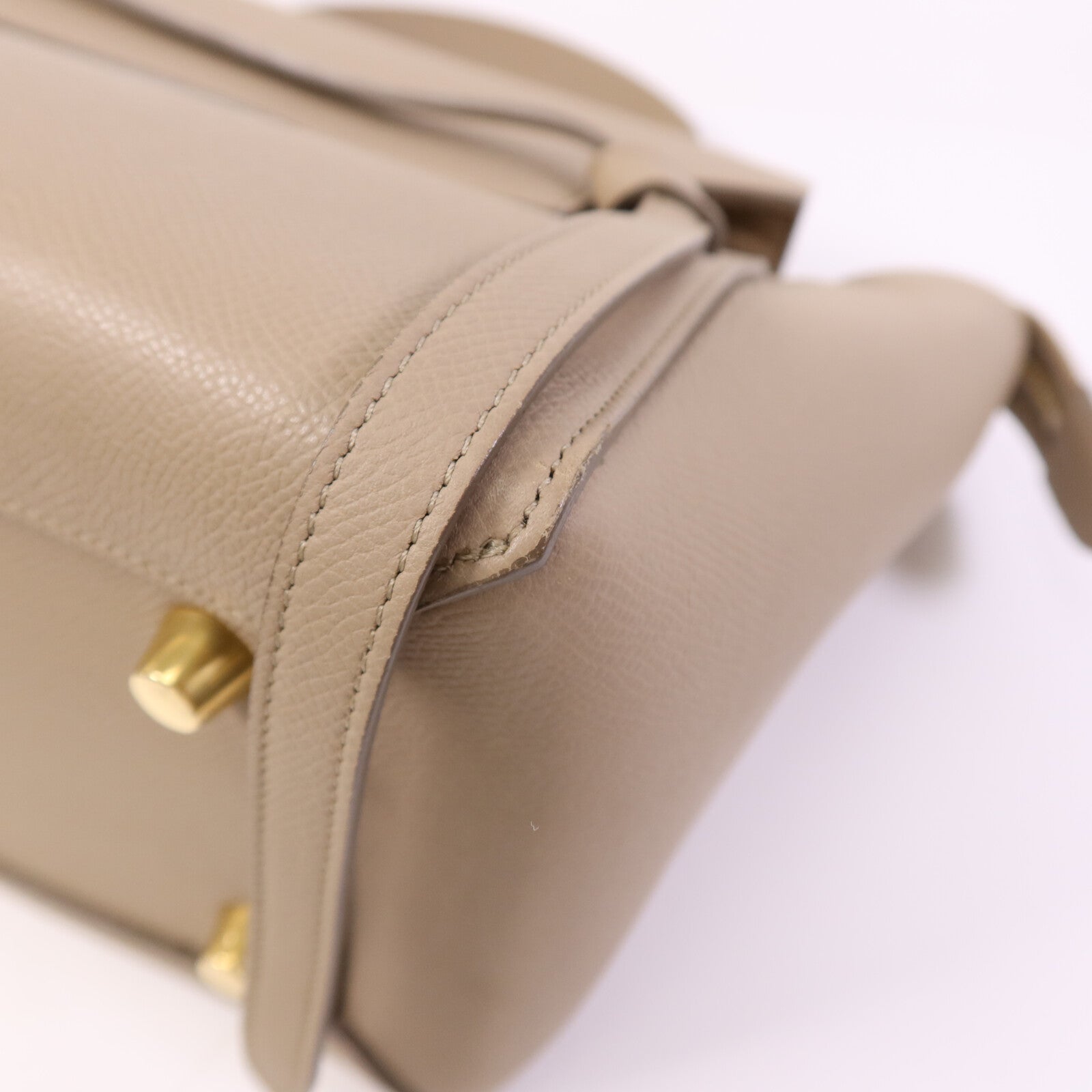 CELINE 牛皮皮革Belt Bag金扣手挽肩背兩用袋