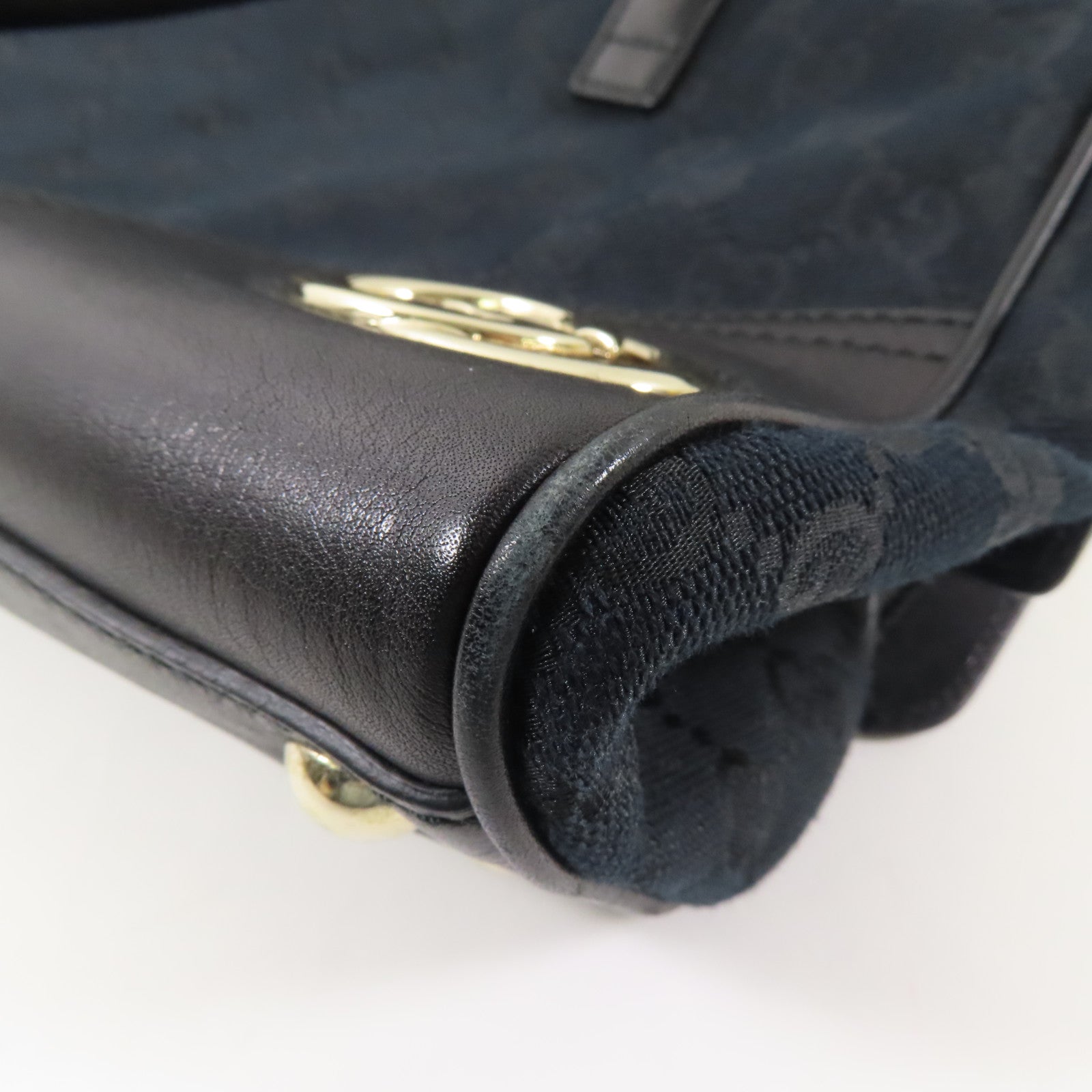 GUCCI 帆布GG Canvas Britt Boston Bag手挽袋