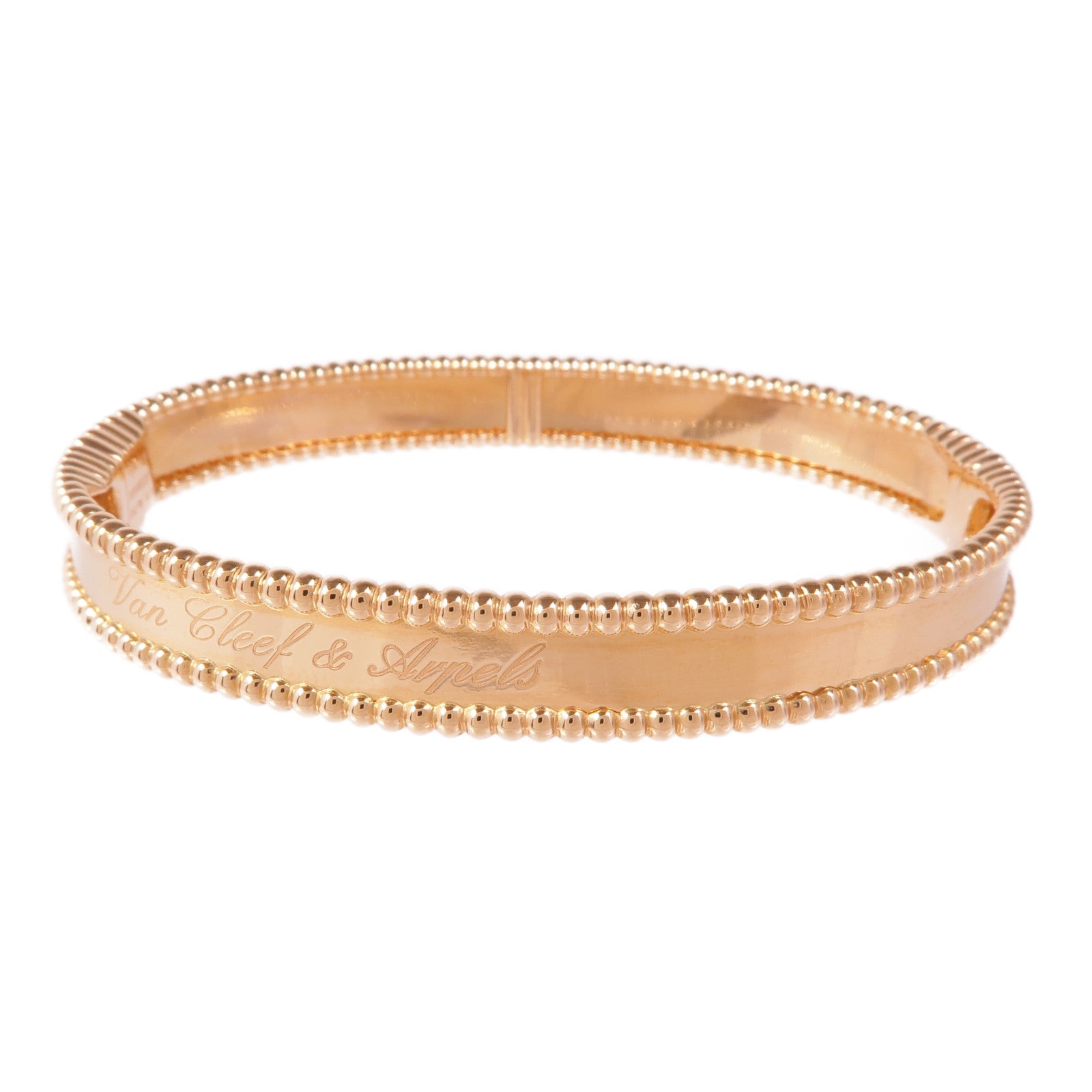 Van Cleef & Arpels 18K玫瑰金Perlee Signature手鐲