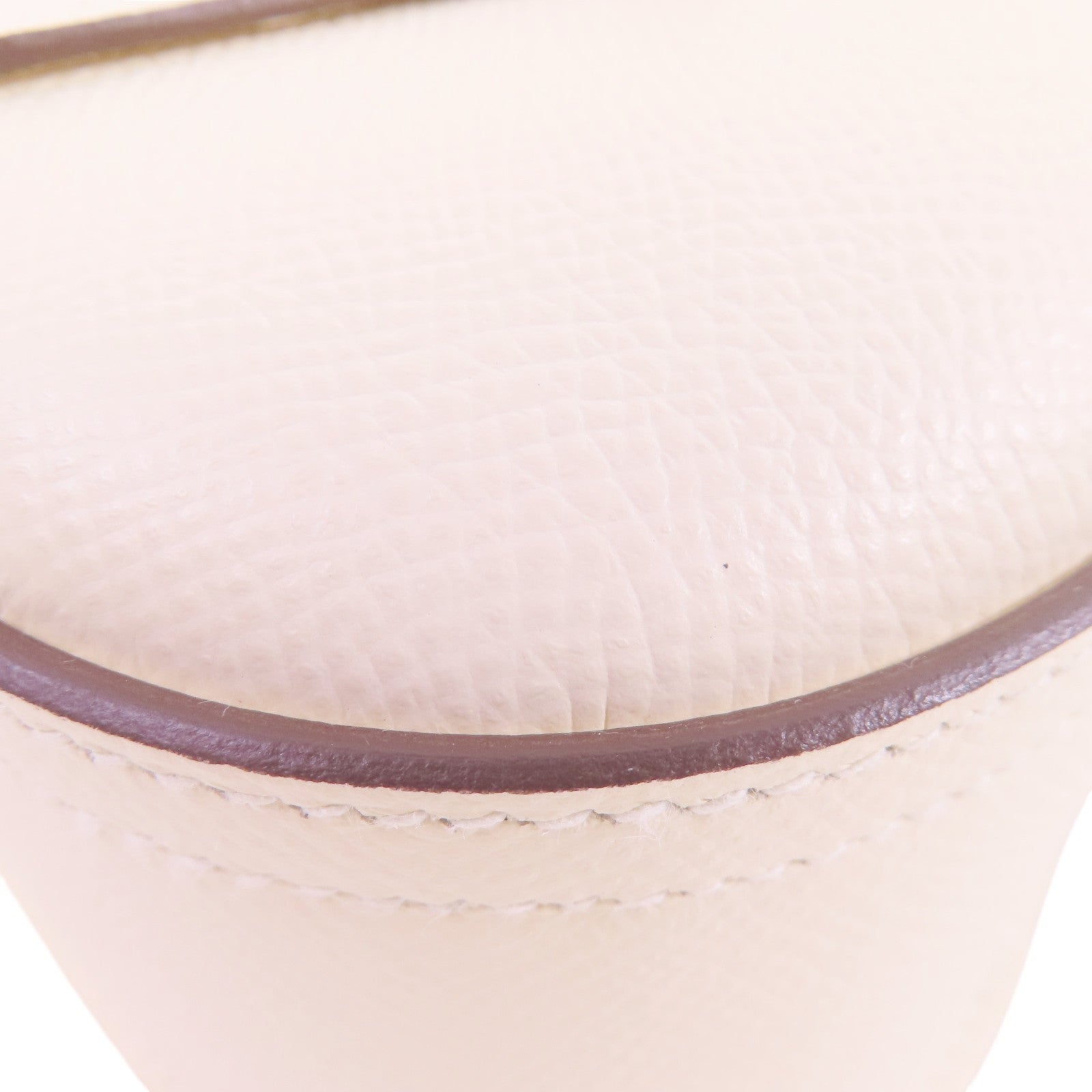 HERMES Epsom皮革Mini Della Shoulder Bag銀扣肩背袋
