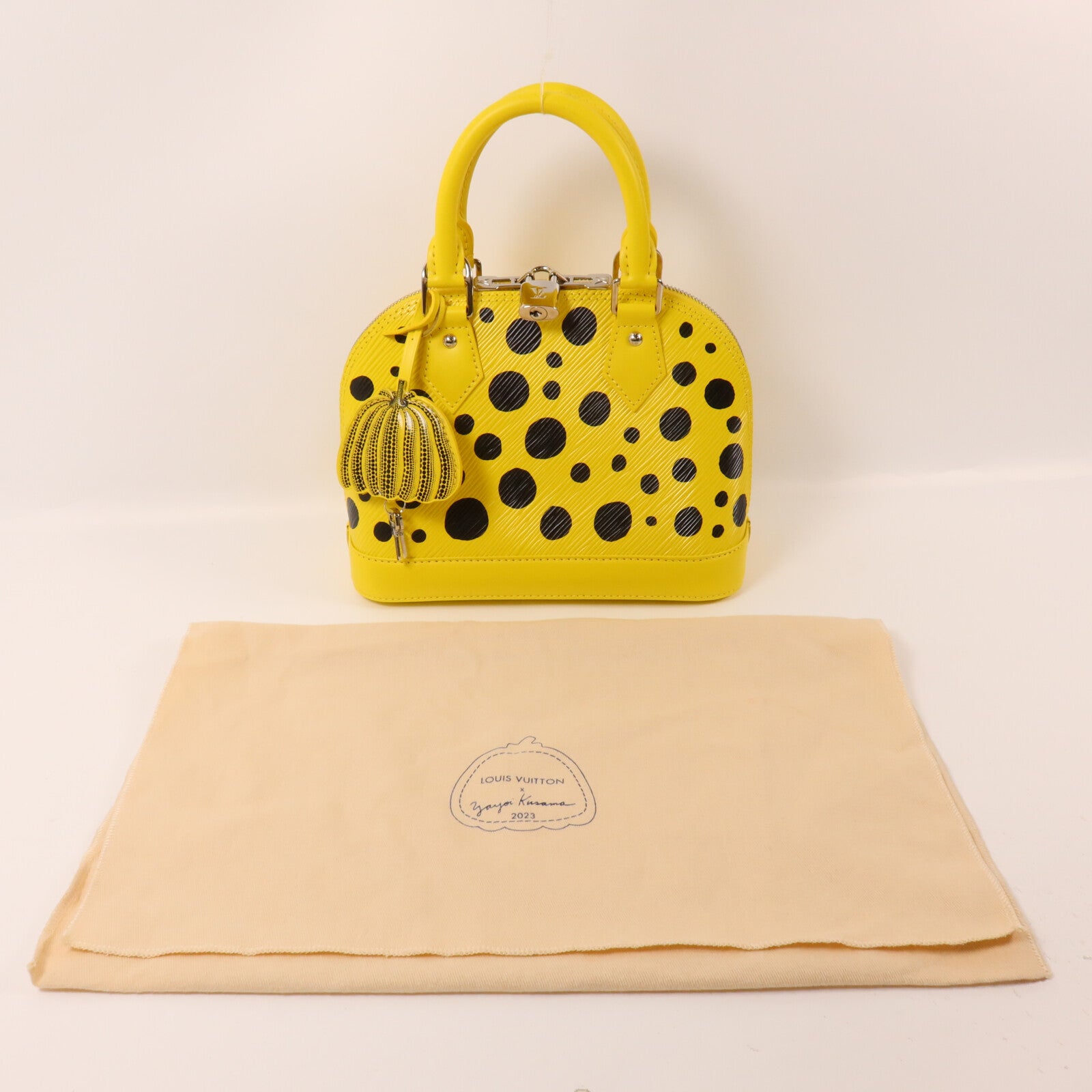 LOUIS VUITTON Epi LV X YK Alma BB手挽袋