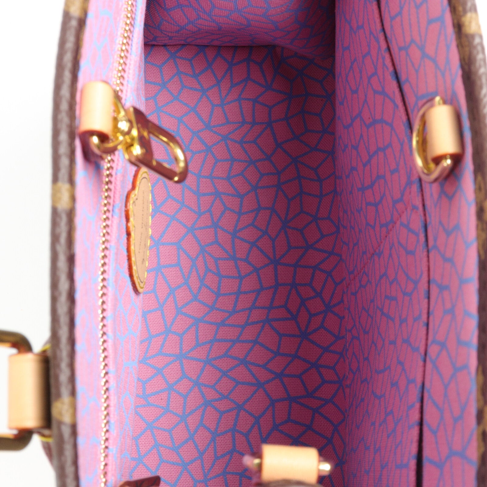 LOUIS VUITTON Monogram LV x YK OnTheGo PM手挽肩背兩用袋