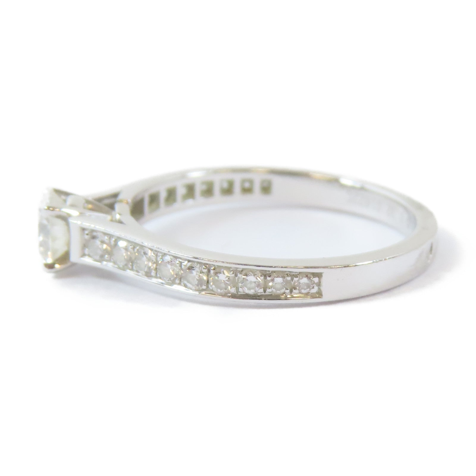 CARTIER 【激減優惠】950鉑金1895 Ring 0.32ct鑽石戒指Cartier#49/US#4.75