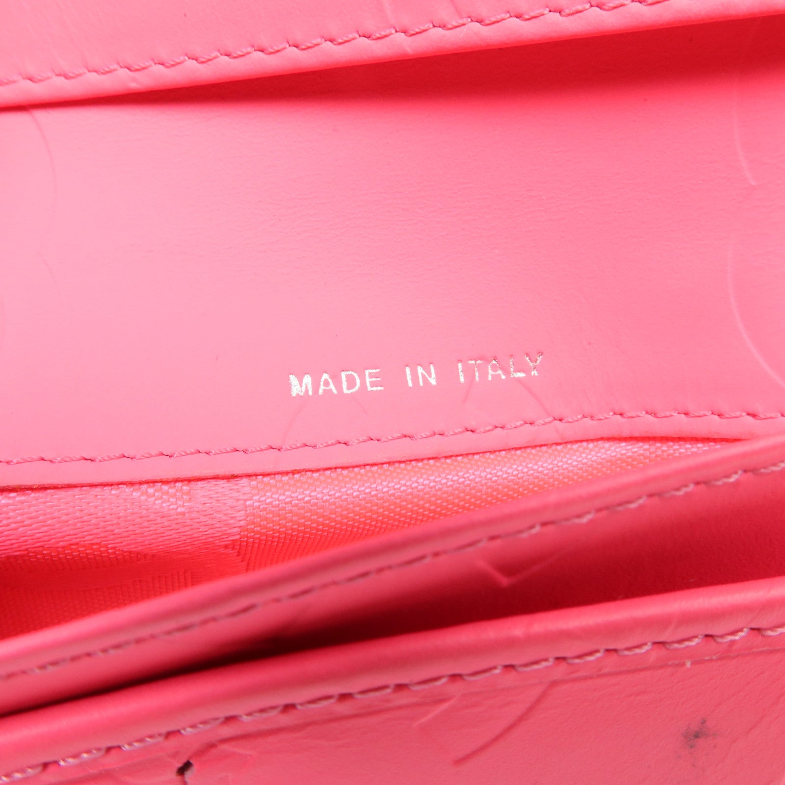 CHANEL 牛皮皮革Cambon Wallet銀扣長錢包