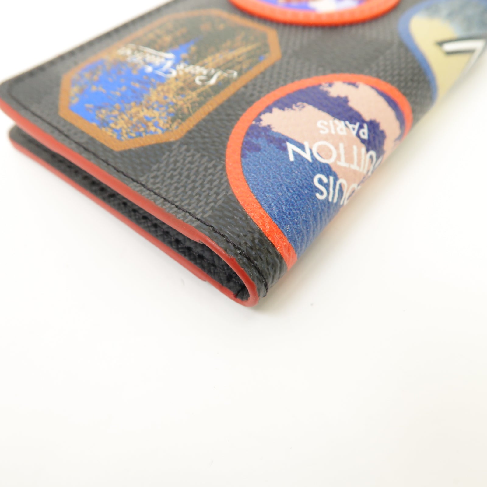 LOUIS VUITTON 【激減優惠】Damier Graphite Card Case卡片套黑色