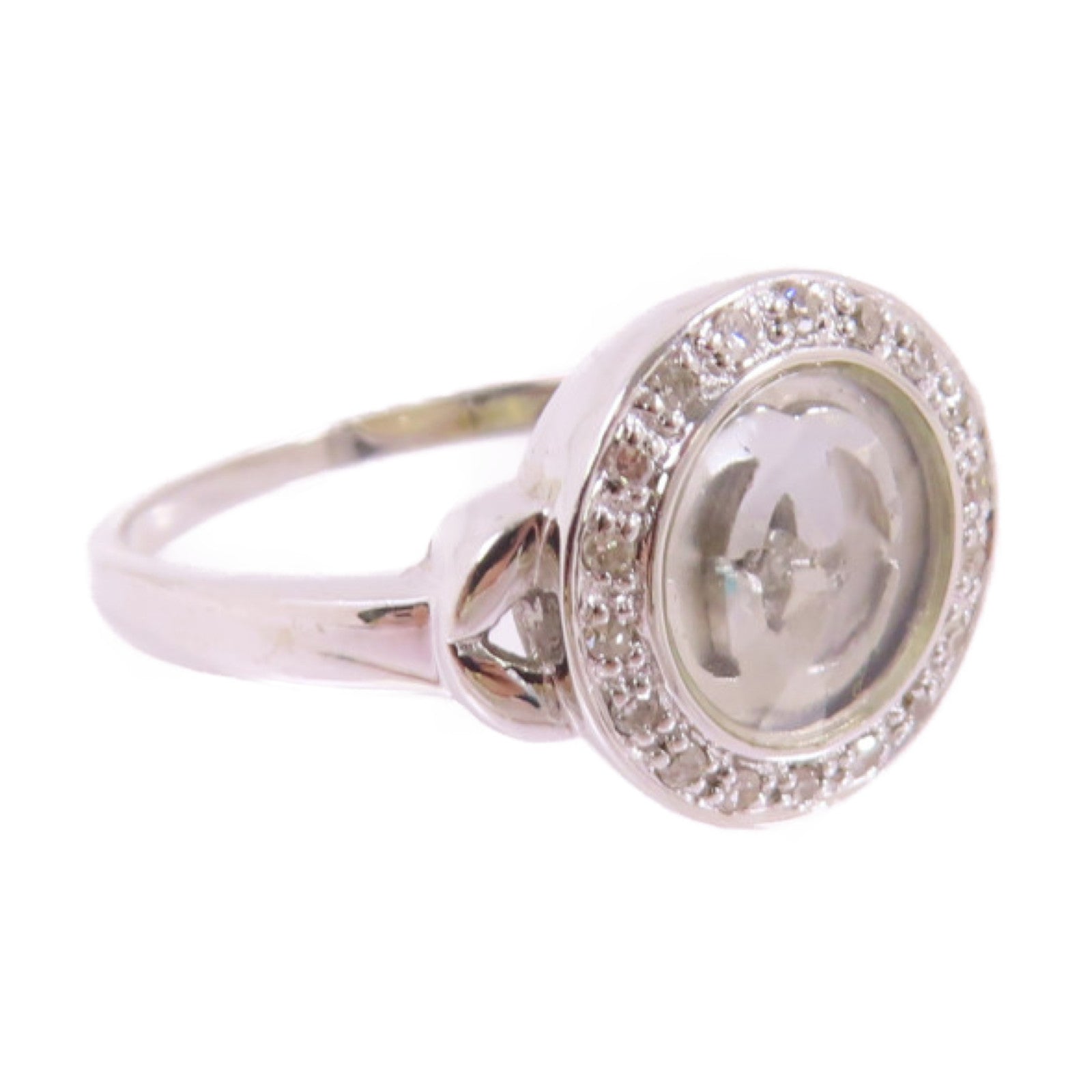 JEWELRY 18K白金/鑽石Verde Diamond Ring戒指US#6