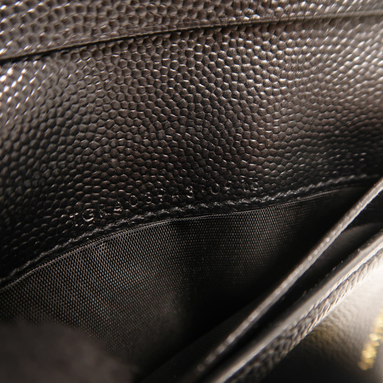 SAINT LAURENT 牛皮皮革Cassandre Matelasse Compact錢包