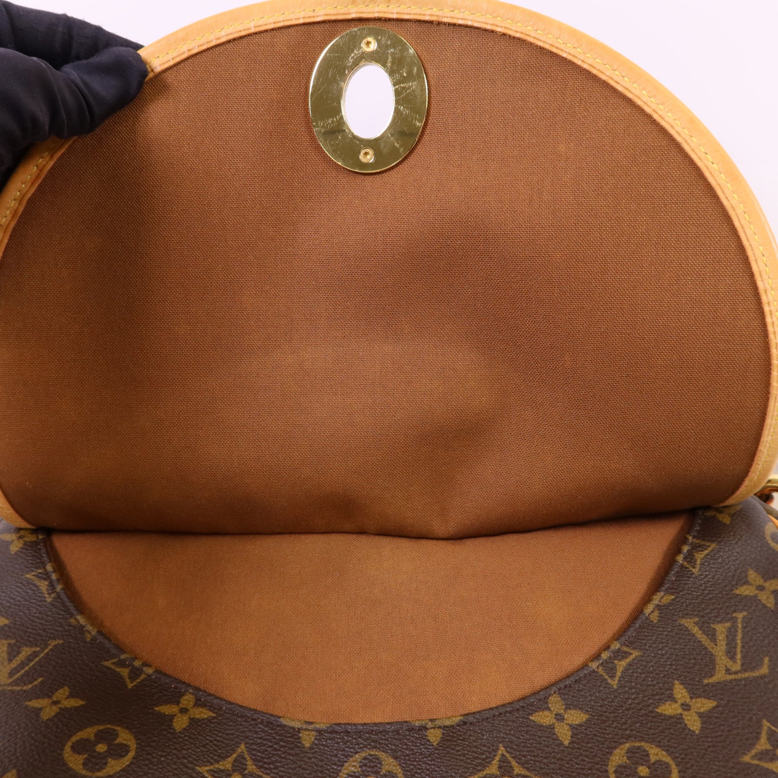 LOUIS VUITTON Monogram Tulum GM金扣肩背袋