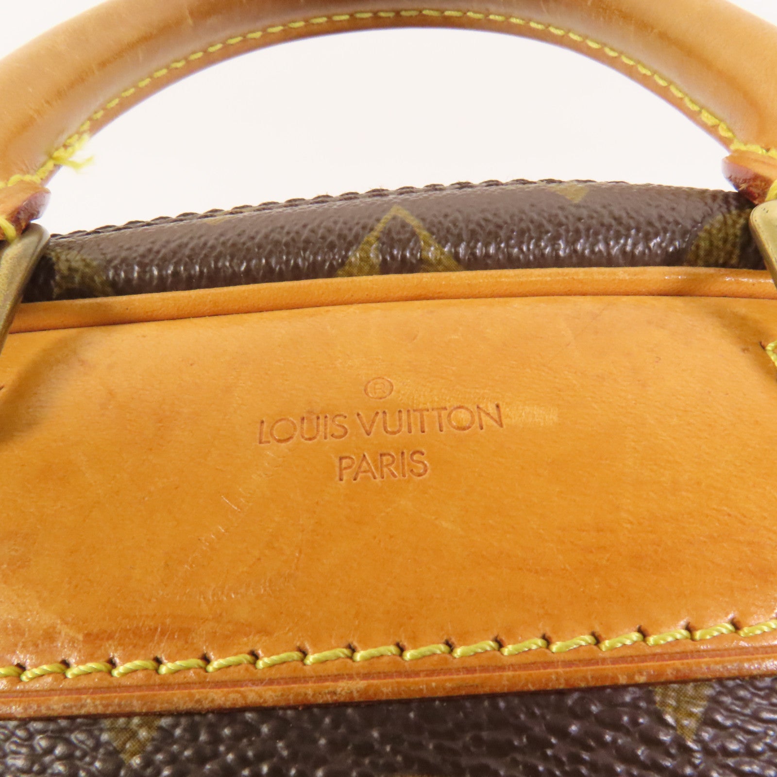LOUIS VUITTON Monogram Trouville金扣手挽袋