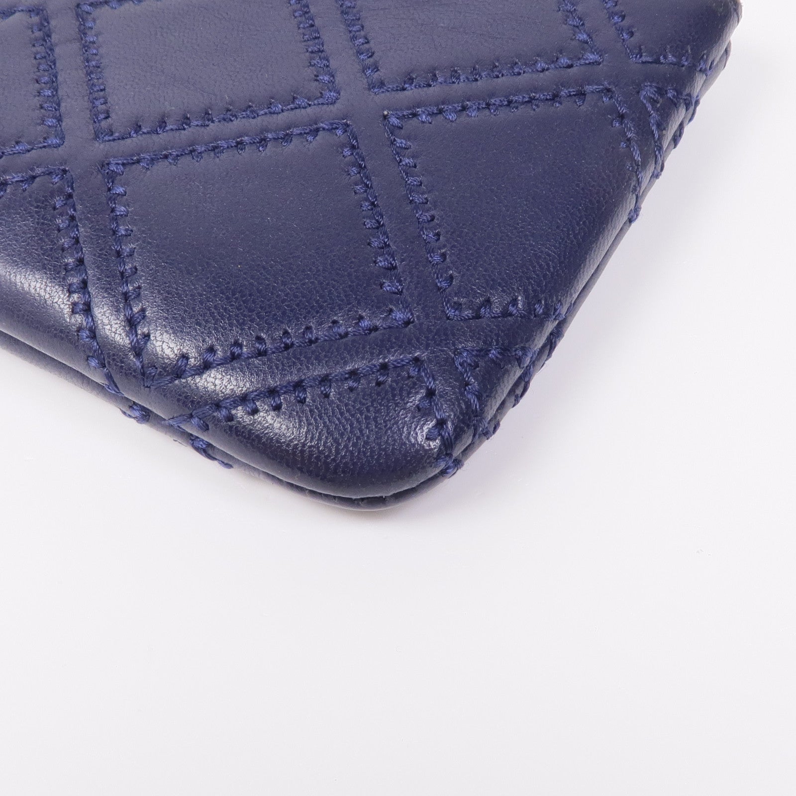 CHANEL 牛皮皮革Coin/Card Case金扣零錢包/卡片套