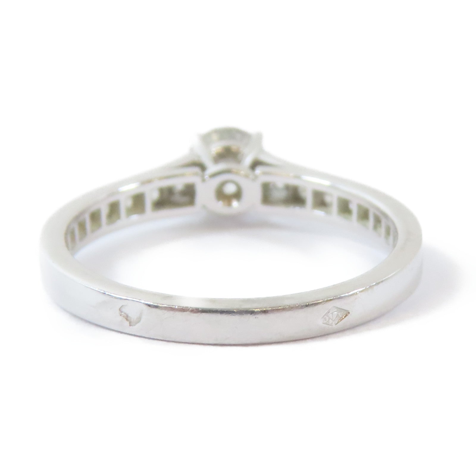 CARTIER 【激減優惠】950鉑金1895 Ring 0.32ct鑽石戒指Cartier#49/US#4.75