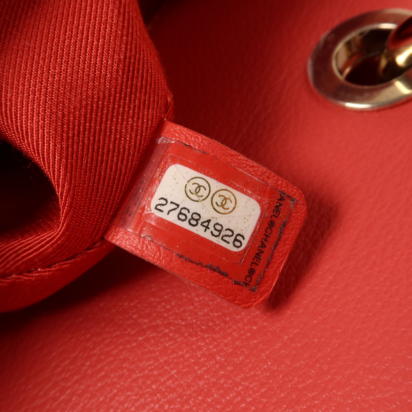 CHANEL 牛皮皮革Backpack鏈帶背包